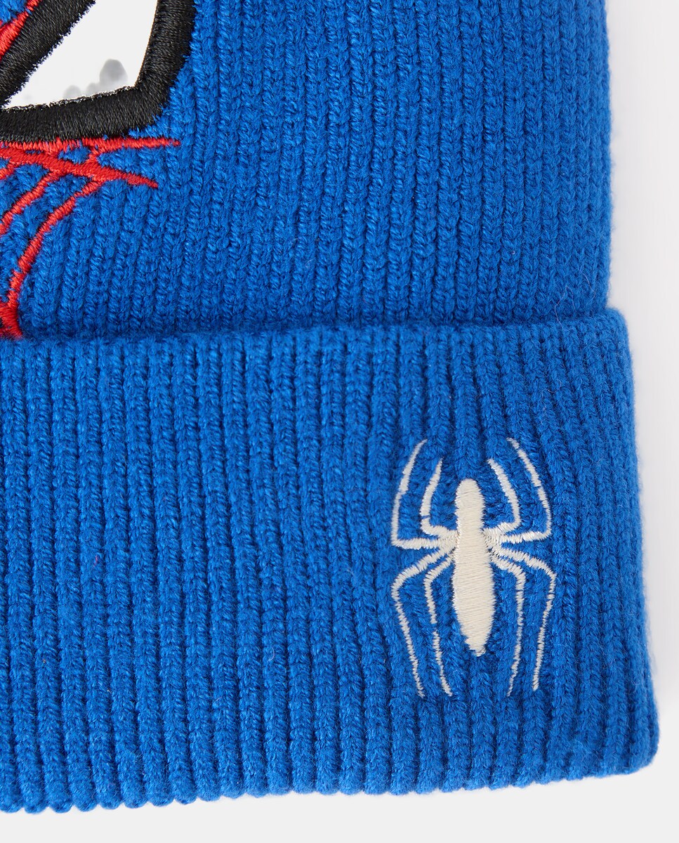 Gorro Liso com Fantasia Homem-Aranha 400 Azul-2