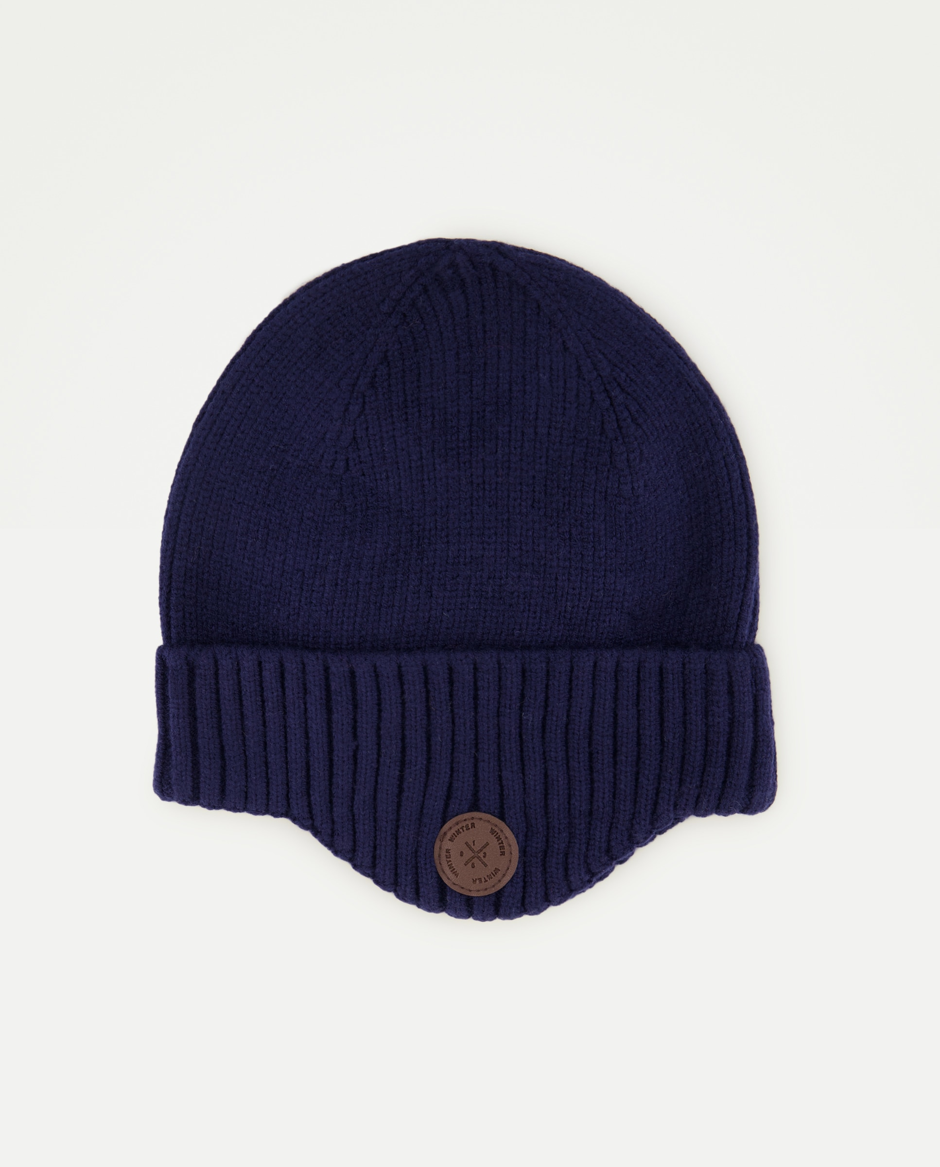 Gorro con orejeras canalé de niño - Kids El Corte Inglés - 400 Azul 400 Azul-1