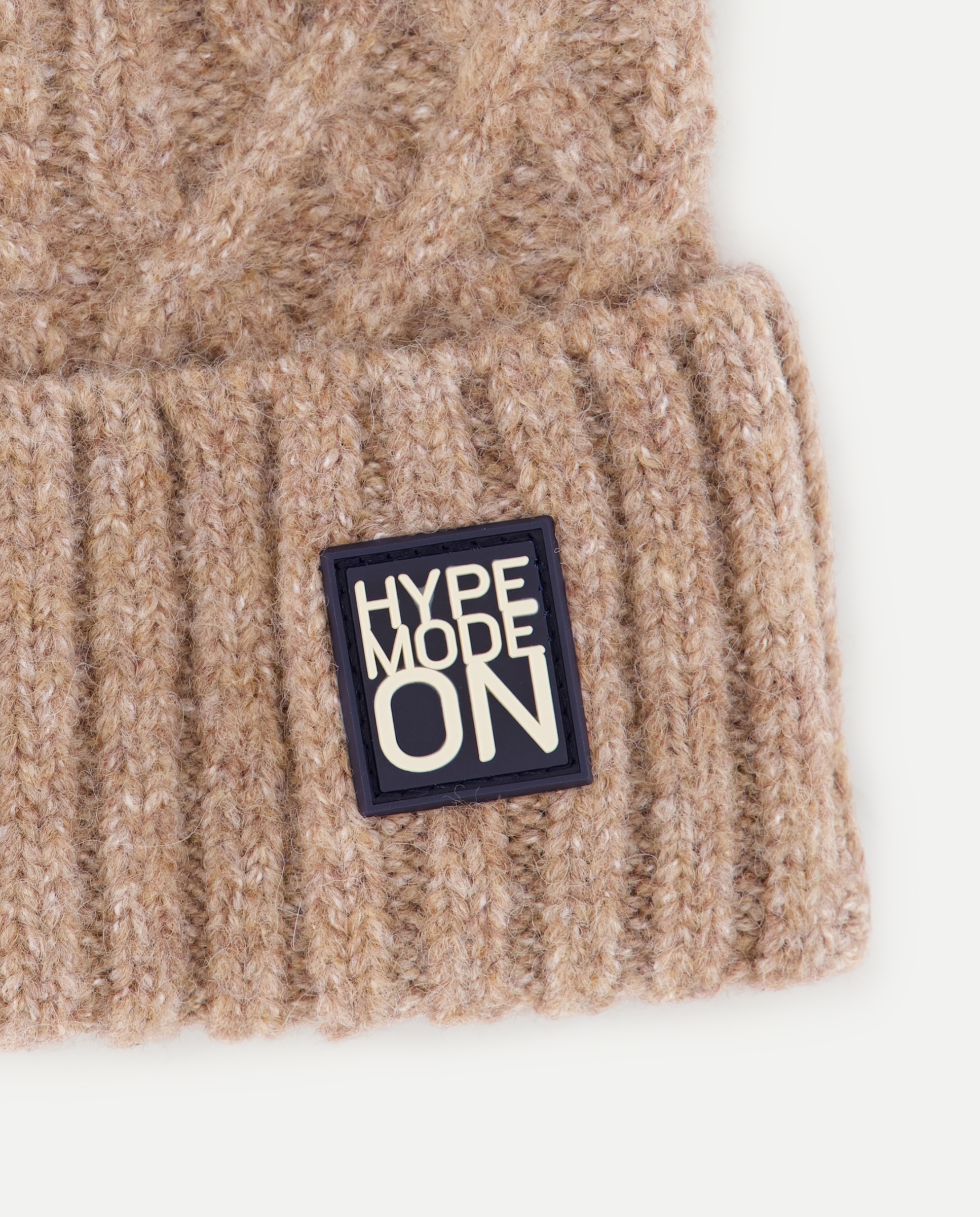 Gorro com Detalhe de Tranças Kids El Corte Inglés Bege-2