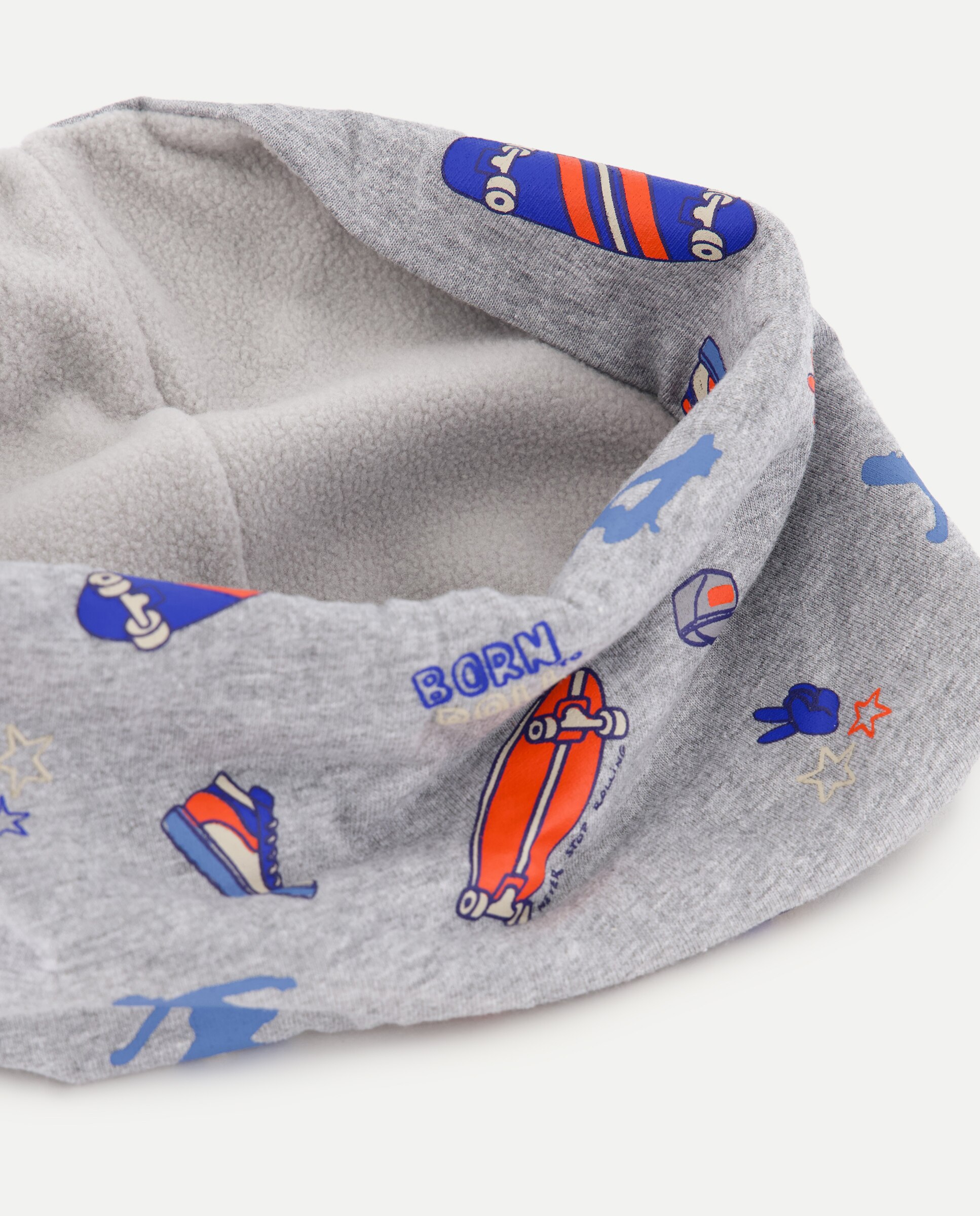 Cuello estampado fantasía de niño - Kids El Corte Inglés - Gris claro Gris claro-2