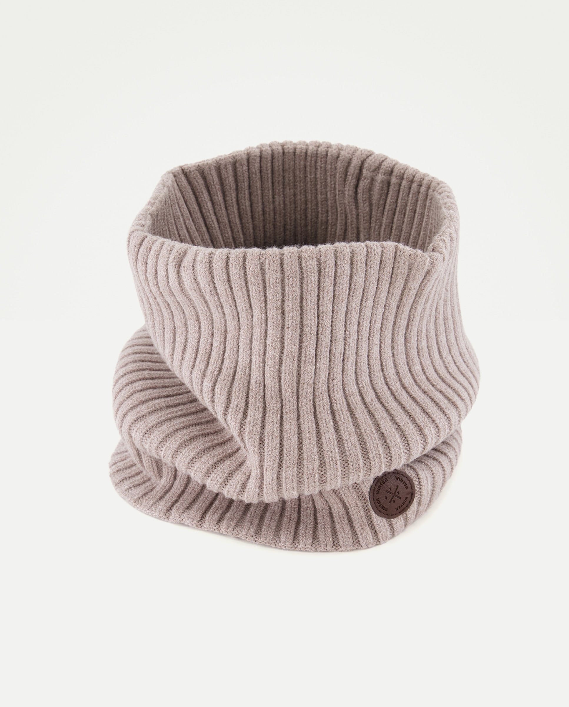 Cuello de canalé de niño - Kids El Corte Inglés - 850 Piedra 850 Piedra-1