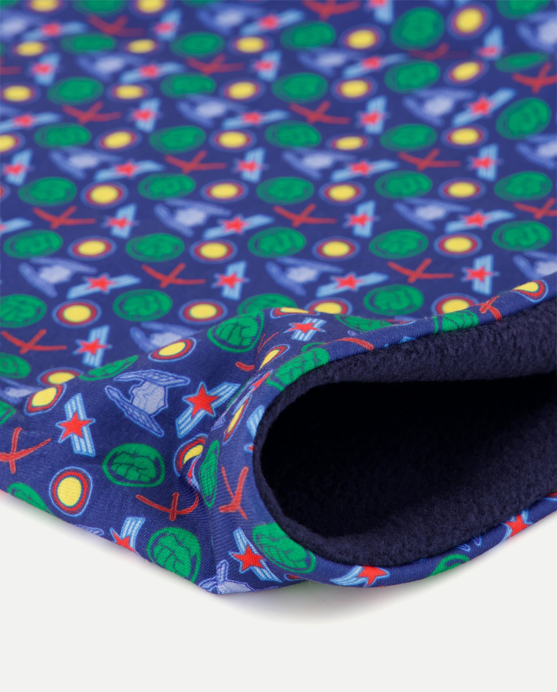 Cuello de niño punto allover AVENGERS - Kids El Corte Inglés - Azul marino Azul marino-2