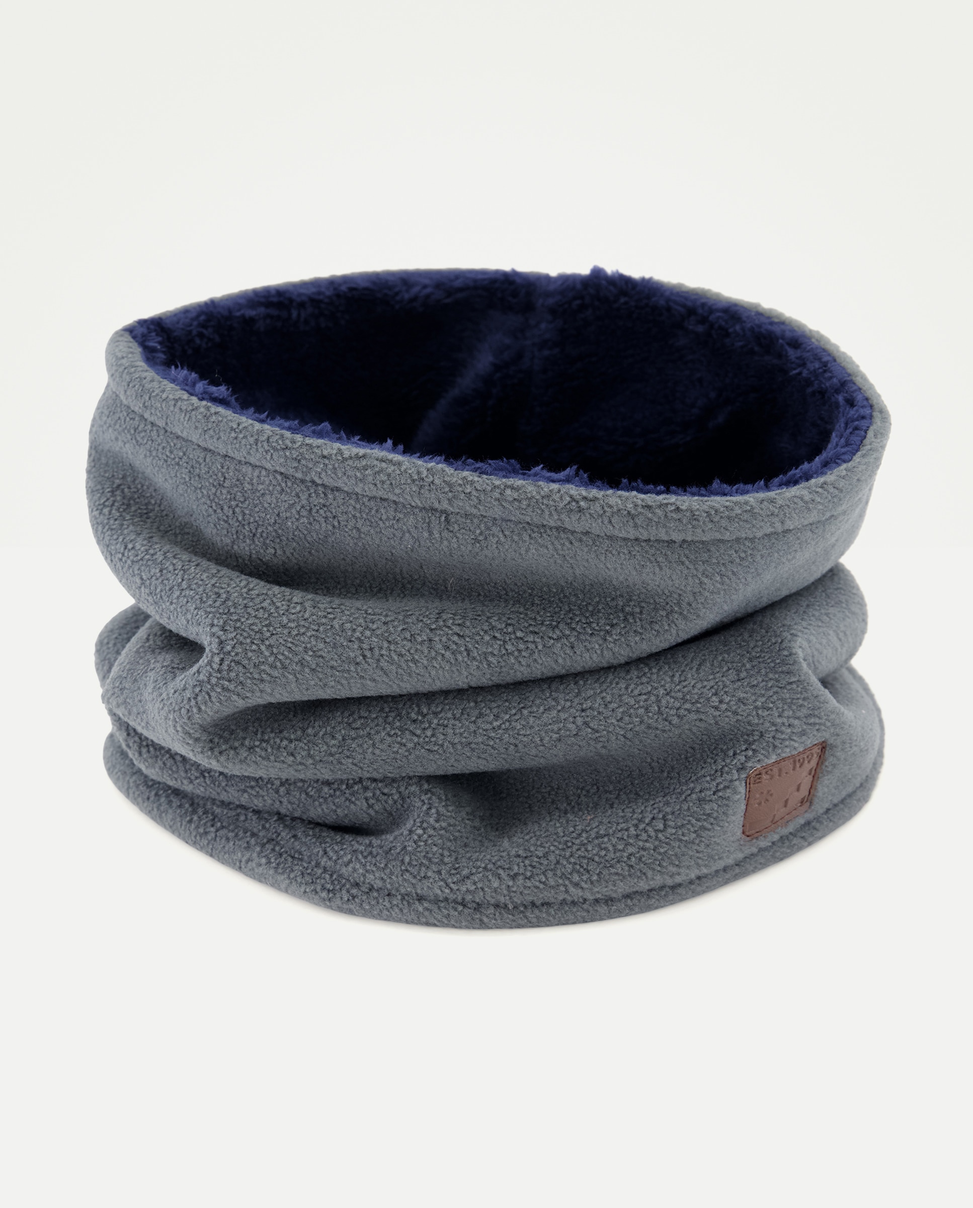 Gola de Forro Micro Polar com Etiqueta 820 Cinzento Médio-1