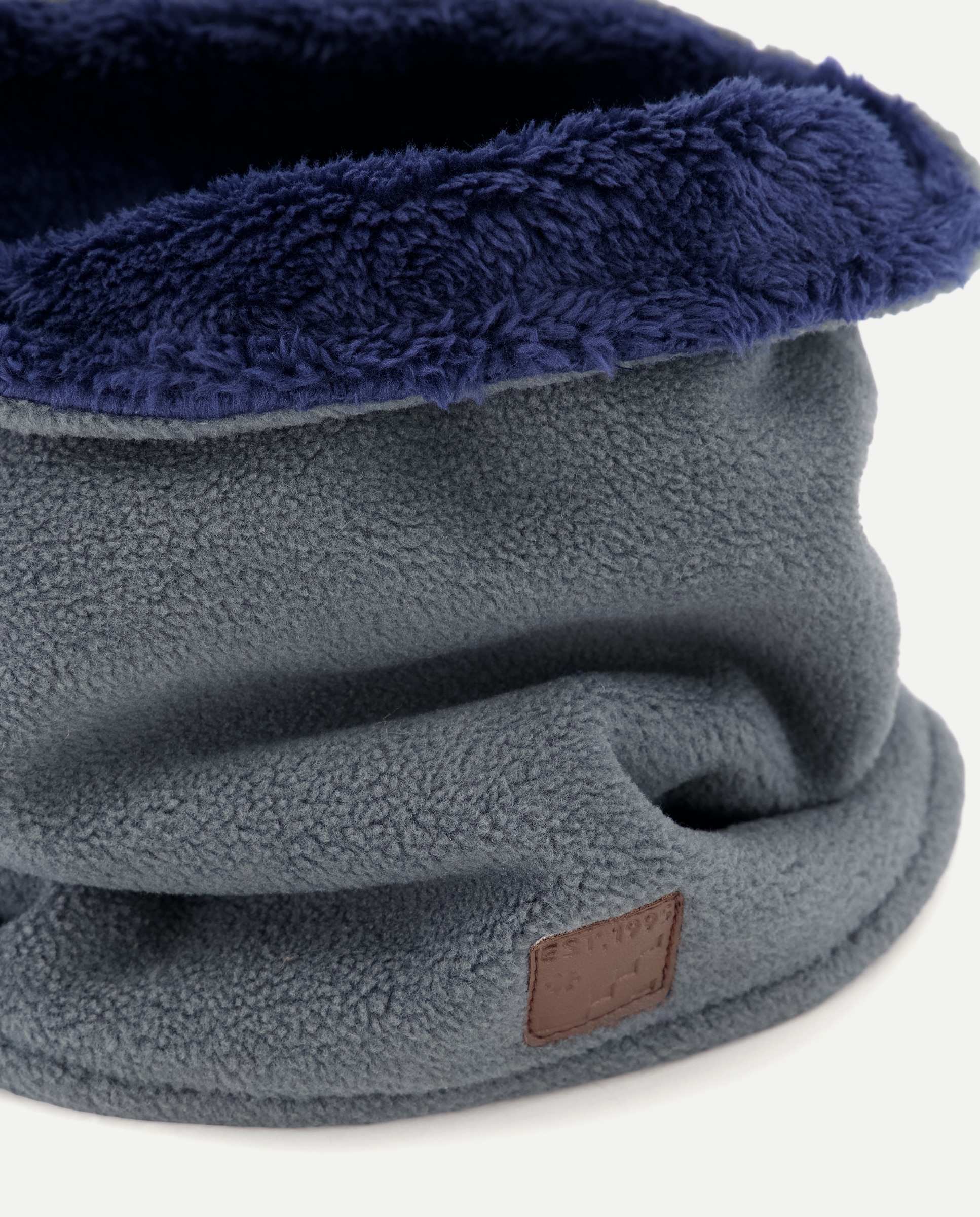 Gola de Forro Micro Polar com Etiqueta 820 Cinzento Médio-2