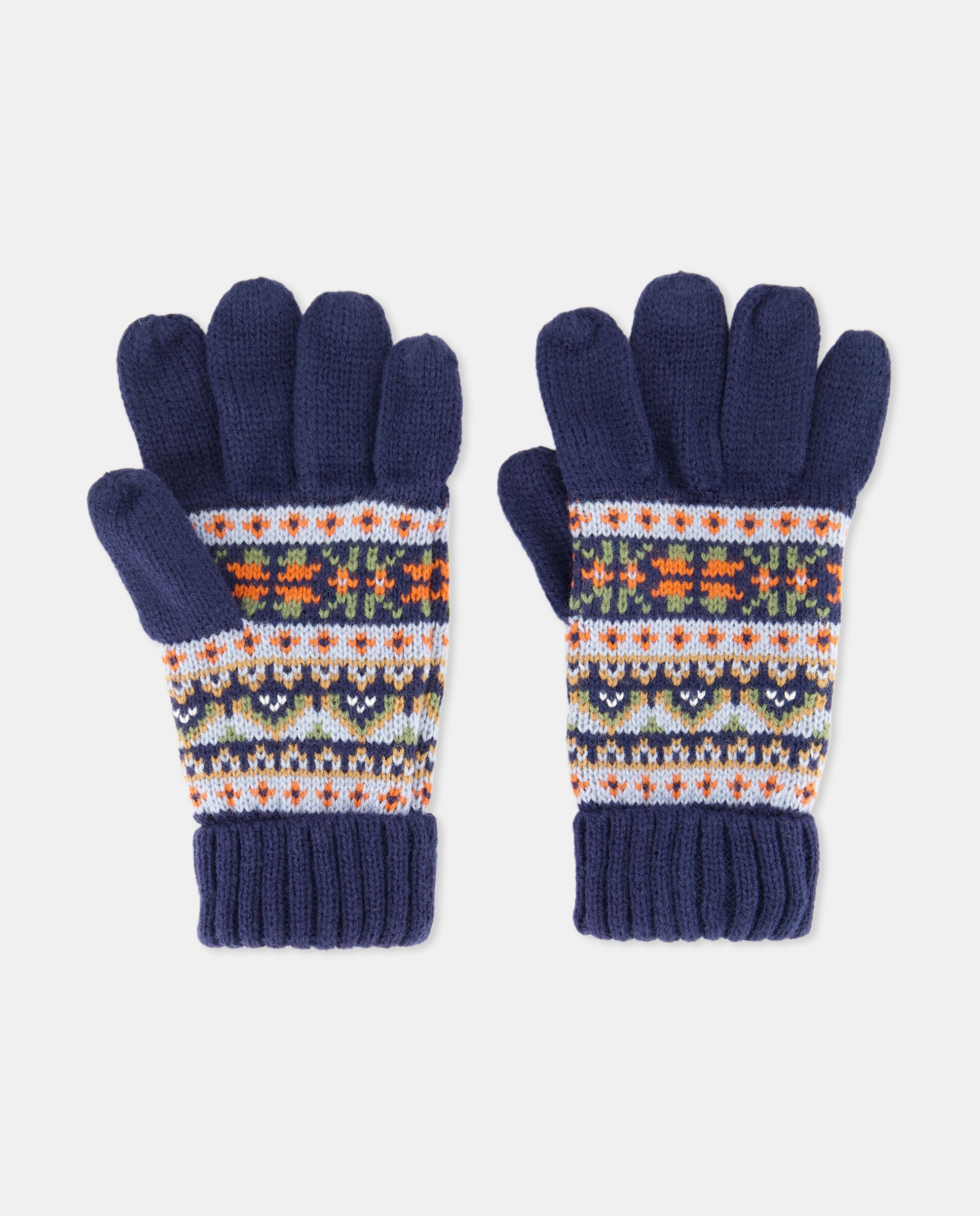 Imagem 0 de Luvas com Jacquard Combinado