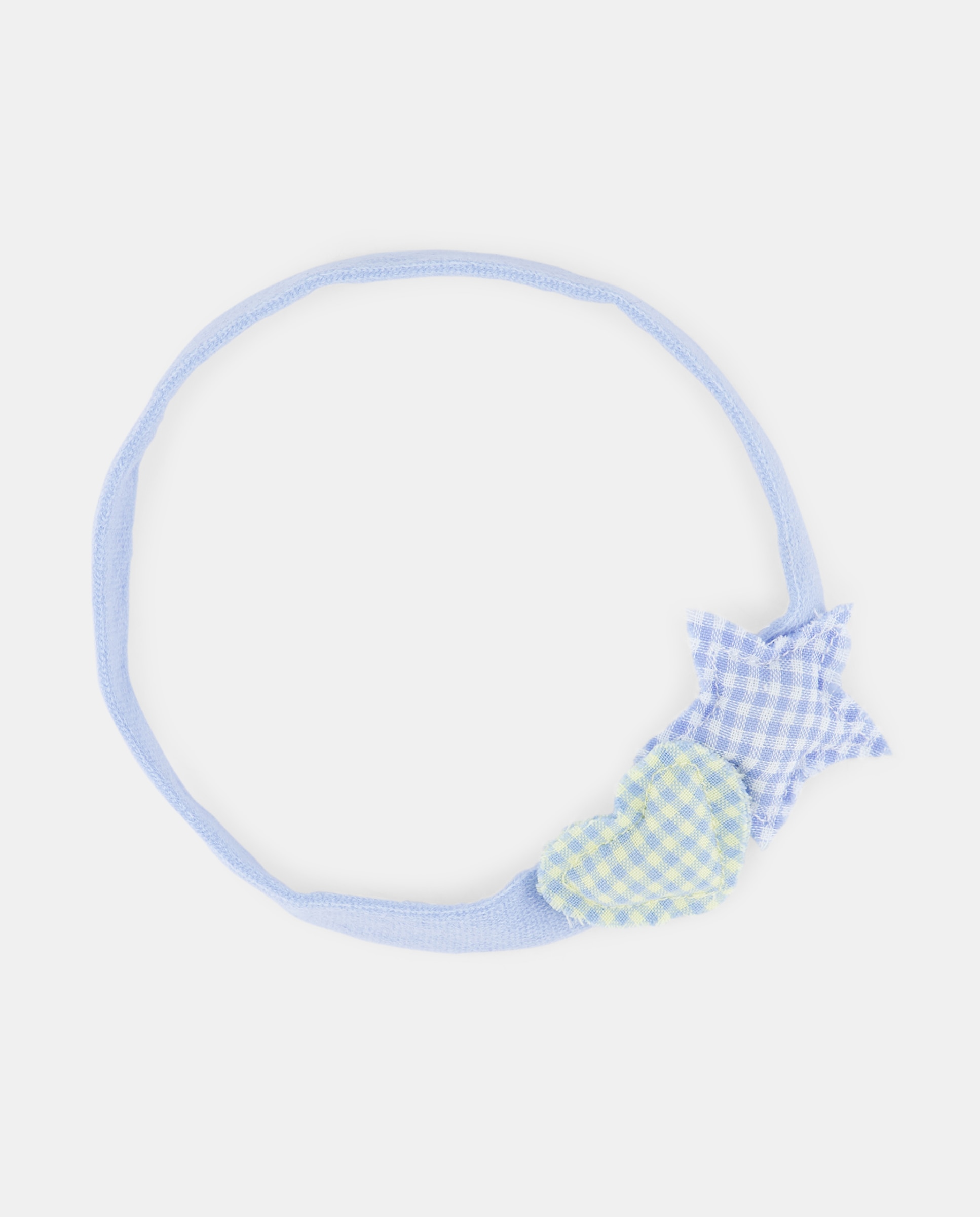 Bandolete de Bebé com Fita Vichy Baby El Corte Inglés 410 Azul Claro-1
