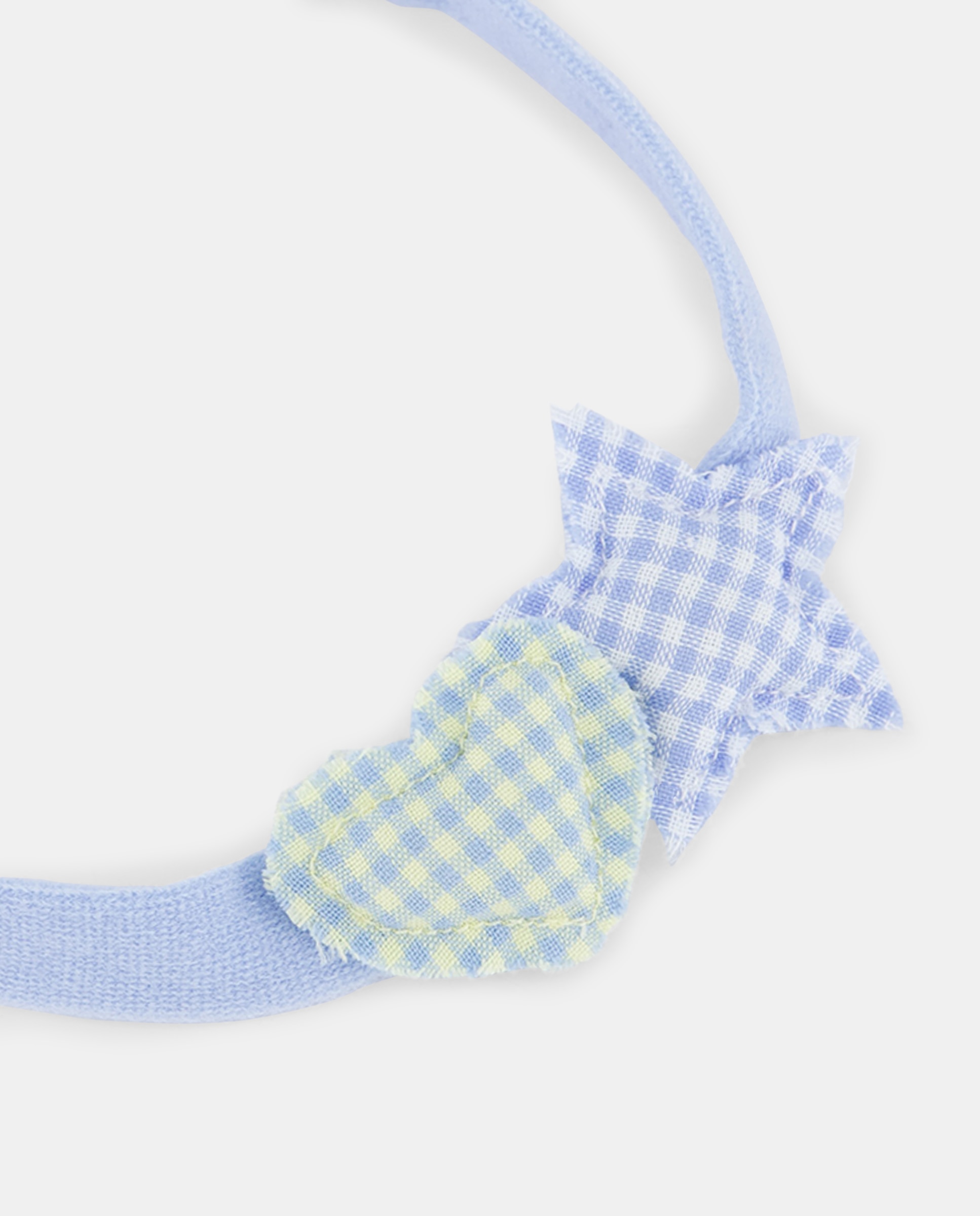 Bandolete de Bebé com Fita Vichy Baby El Corte Inglés 410 Azul Claro-2