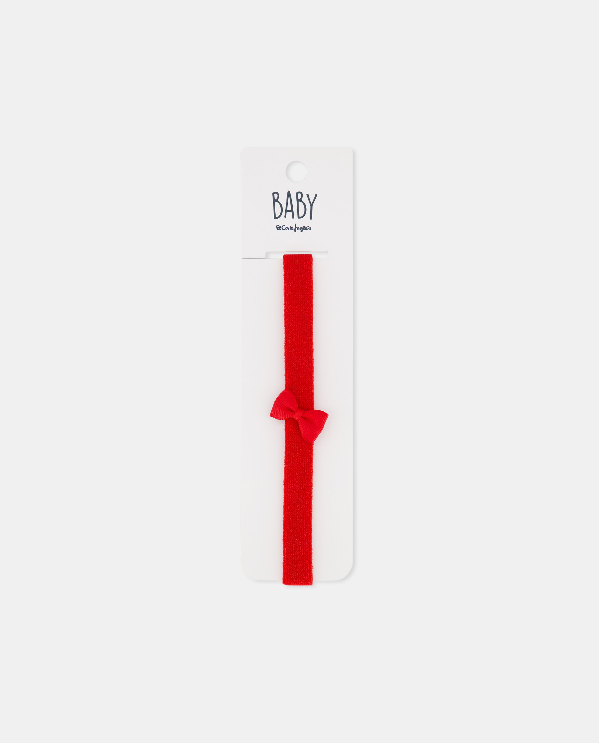 Fita de cabelo de bebé com laço Baby El Corte Inglés 600 Vermelho-1