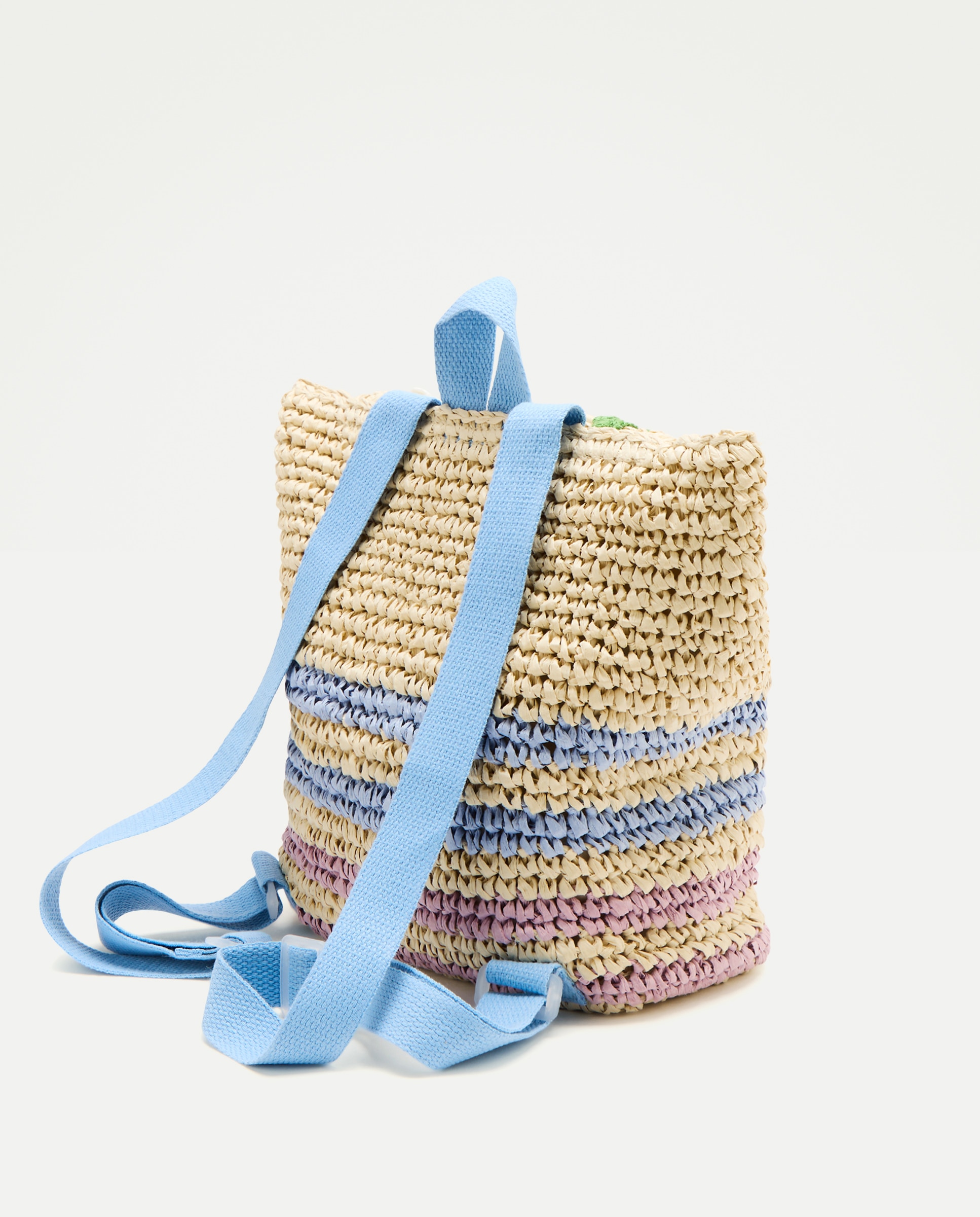 Mochila às Riscas e com Figuras de Praia Baby El Corte Inglés Multicolor-2