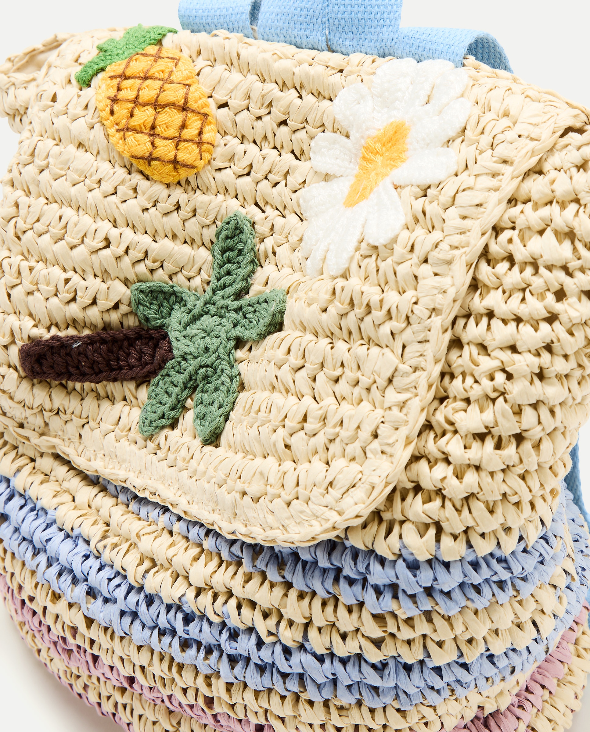 Mochila às Riscas e com Figuras de Praia Baby El Corte Inglés Multicolor-3