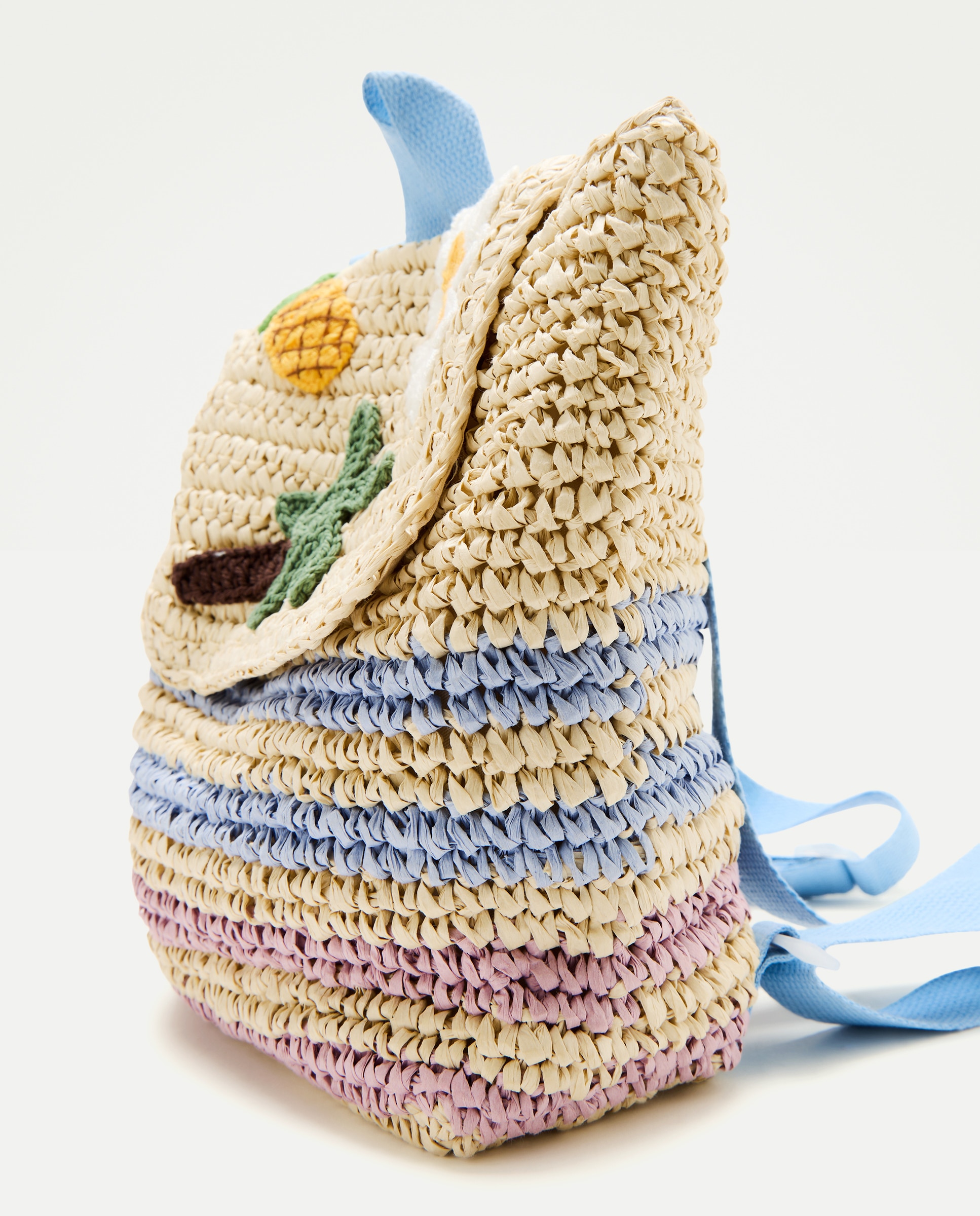 Mochila às Riscas e com Figuras de Praia Baby El Corte Inglés Multicolor-4