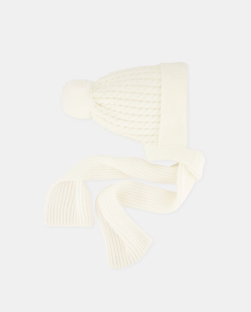 Imagem 0 de Gorro de Bebé com Cachecol com Tranças