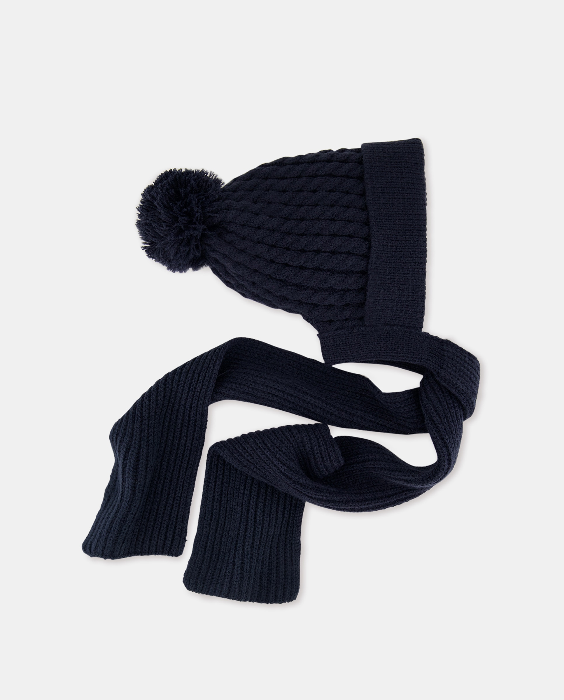 Imagem 0 de Gorro de Bebé com Cachecol com Tranças