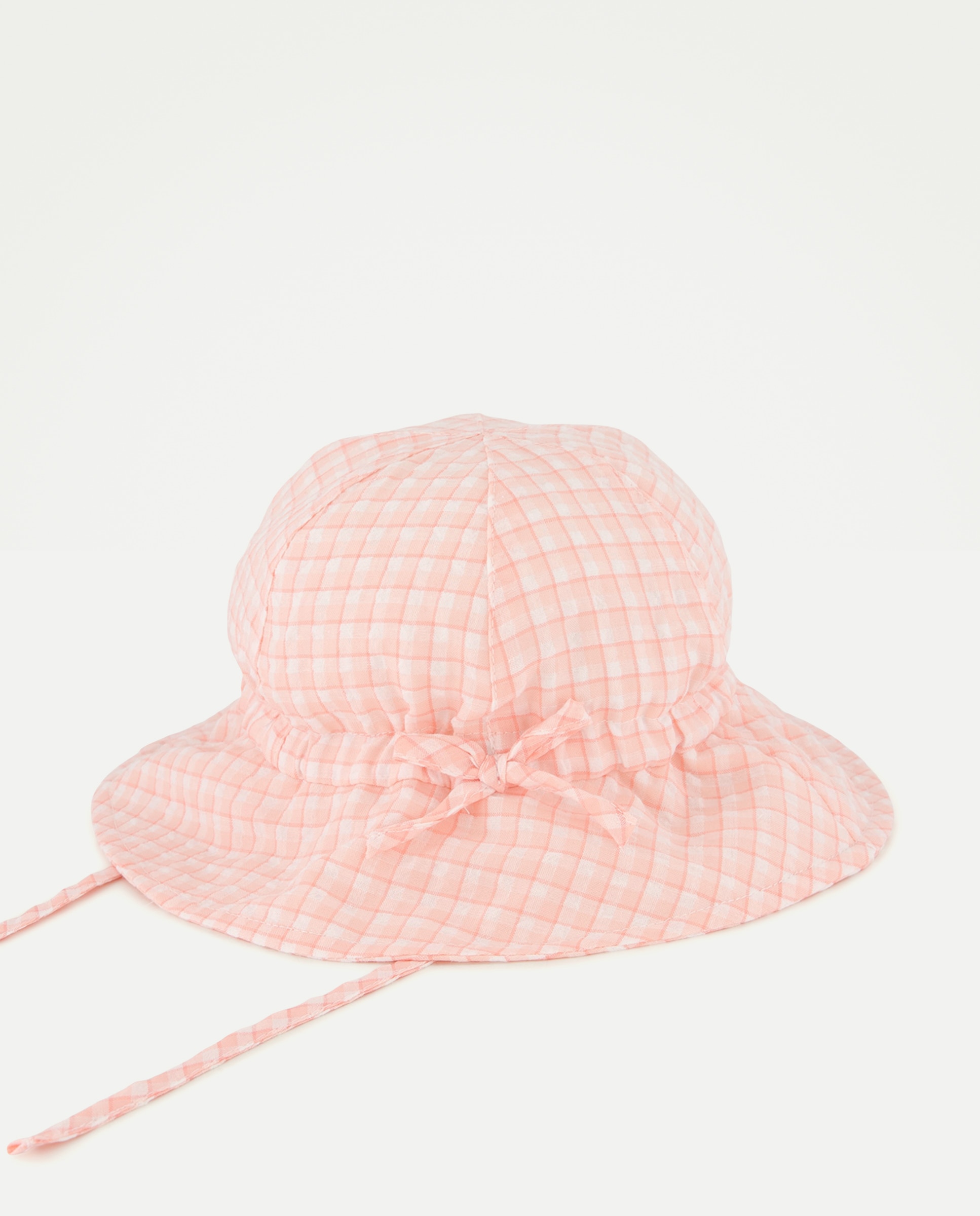 Gorro pique vichy de bebé - Baby El Corte Inglés - 200 Rosa 200 Rosa-1