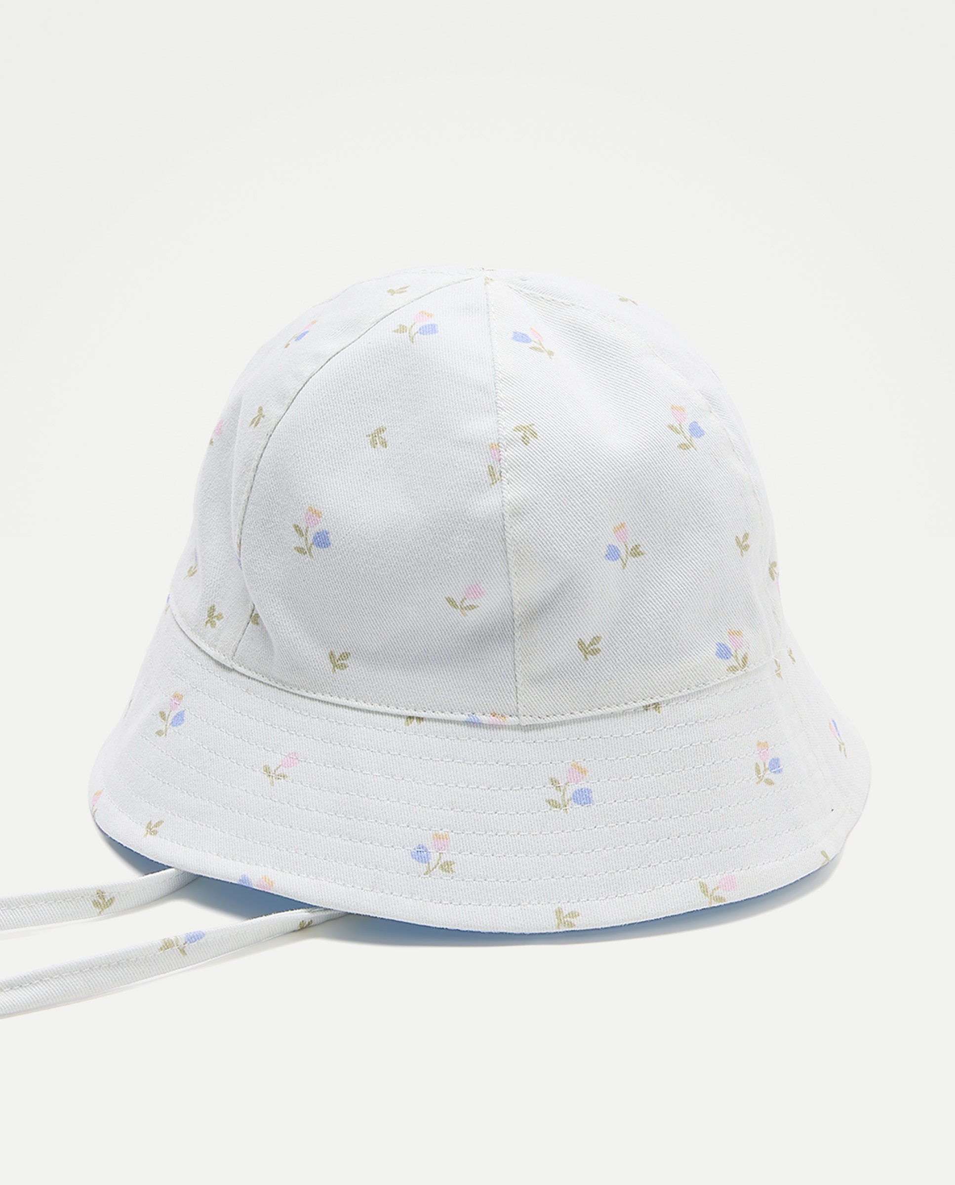 Imagem 0 de Gorro Reversível com Estampado Floral