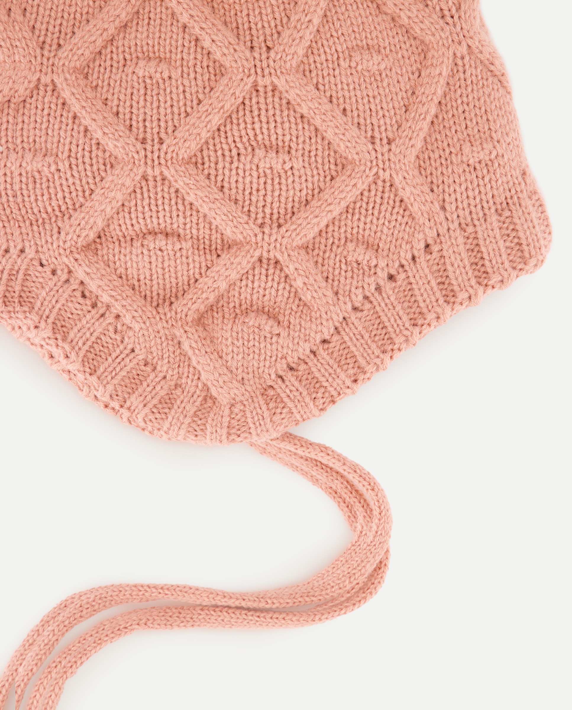 Gorro con orejas liso de bebé - Baby El Corte Inglés - Rosa claro Rosa claro-2
