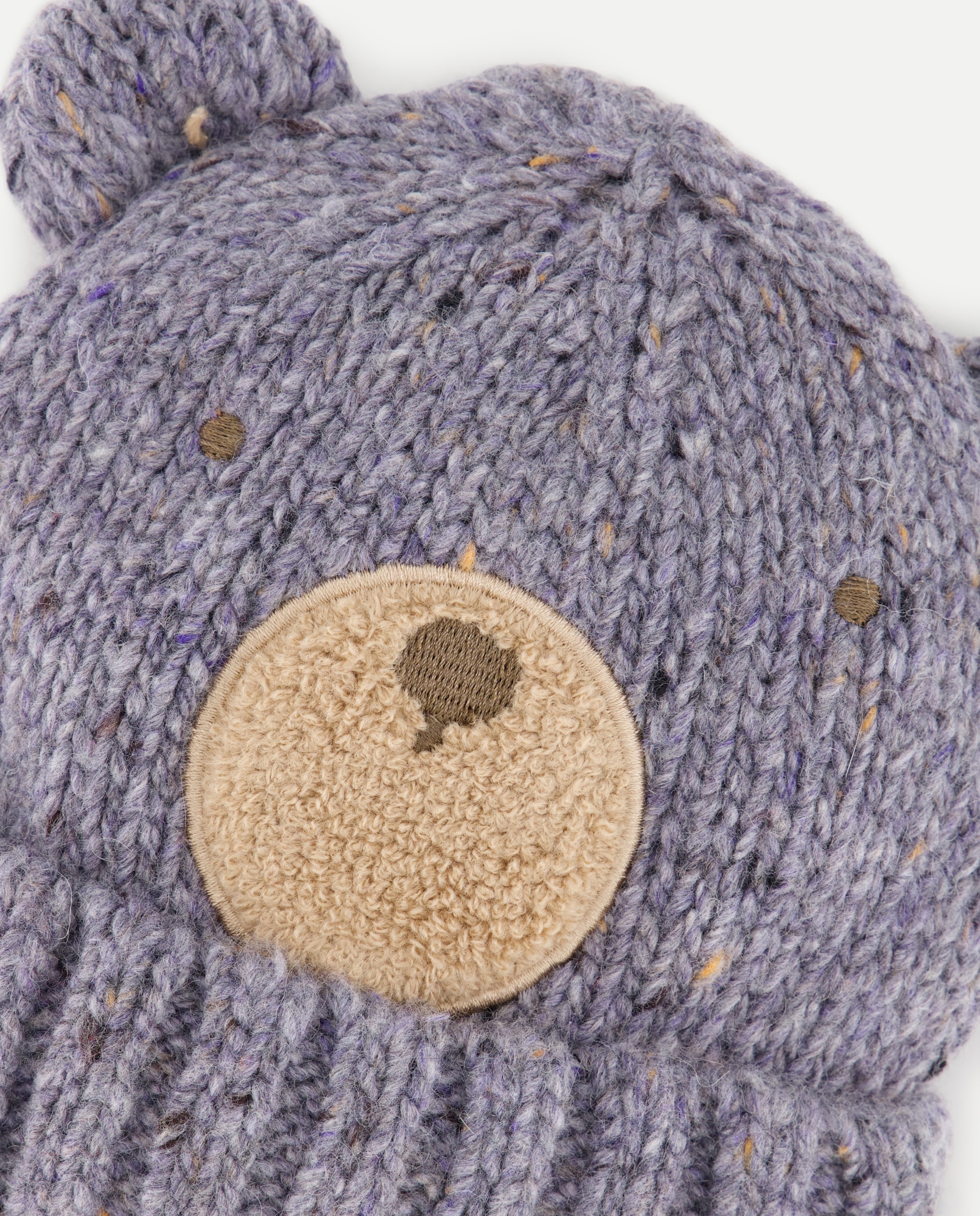 Gorro de Ursinho Baby El Corte Inglés Cinzento-claro-2