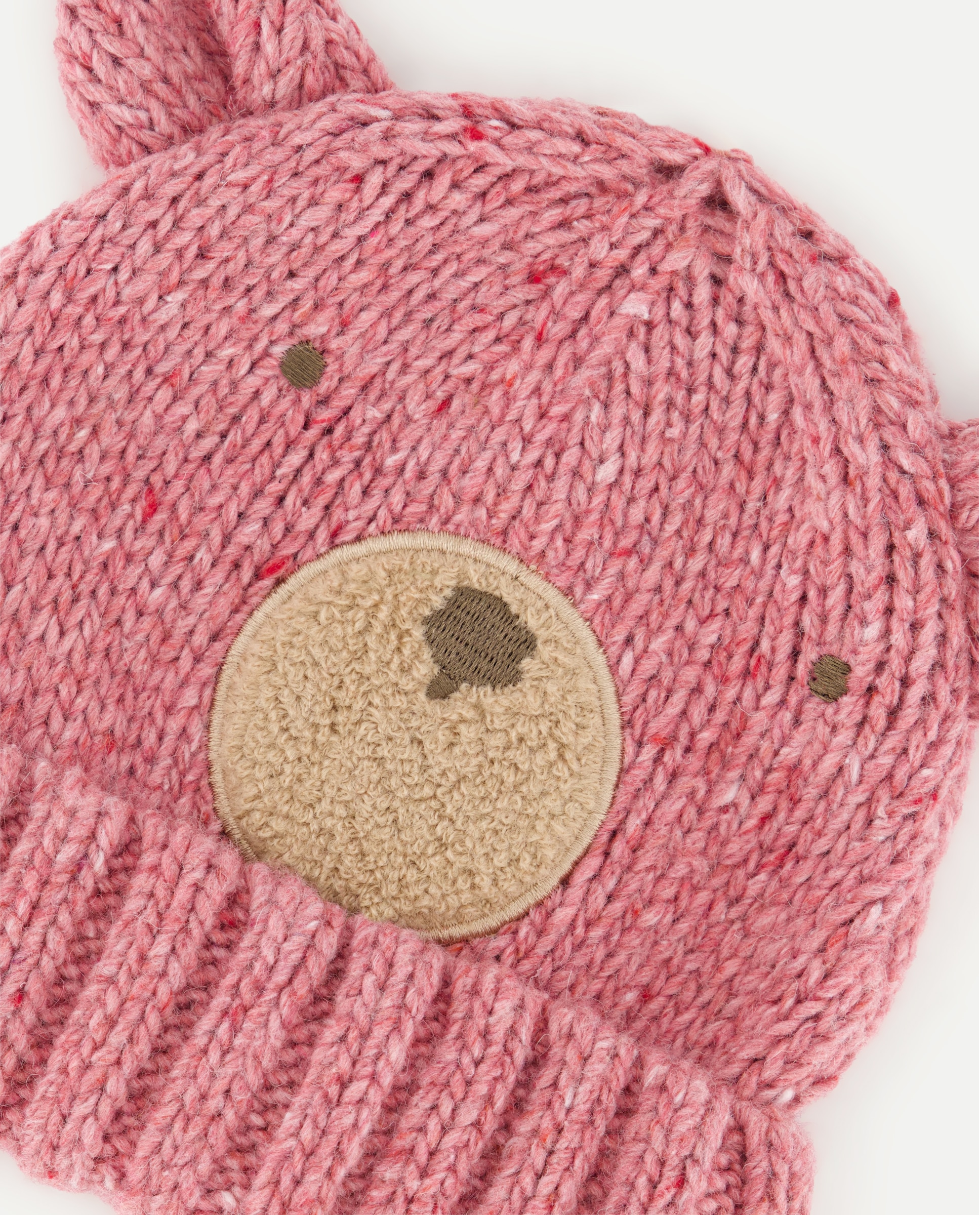Gorro de Ursinho Baby El Corte Inglés 200 Rosa-2