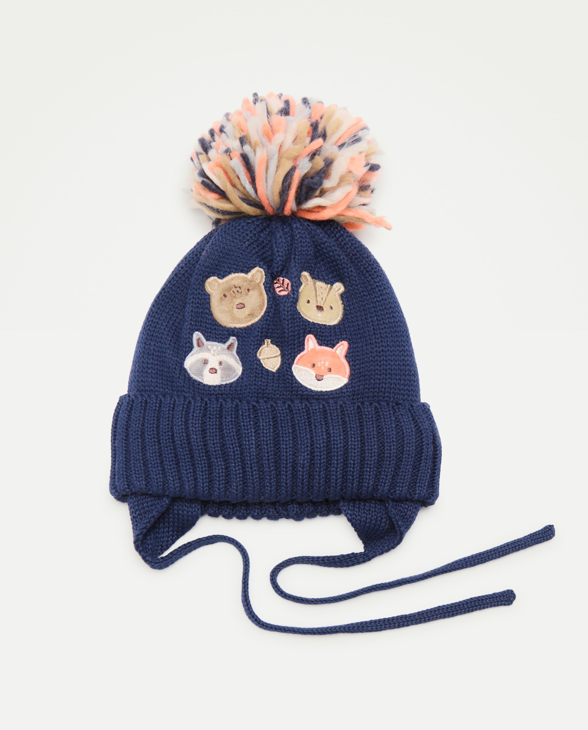 Gorro estampado fantasía de bebé - Baby El Corte Inglés - Azul marino Azul marino-1