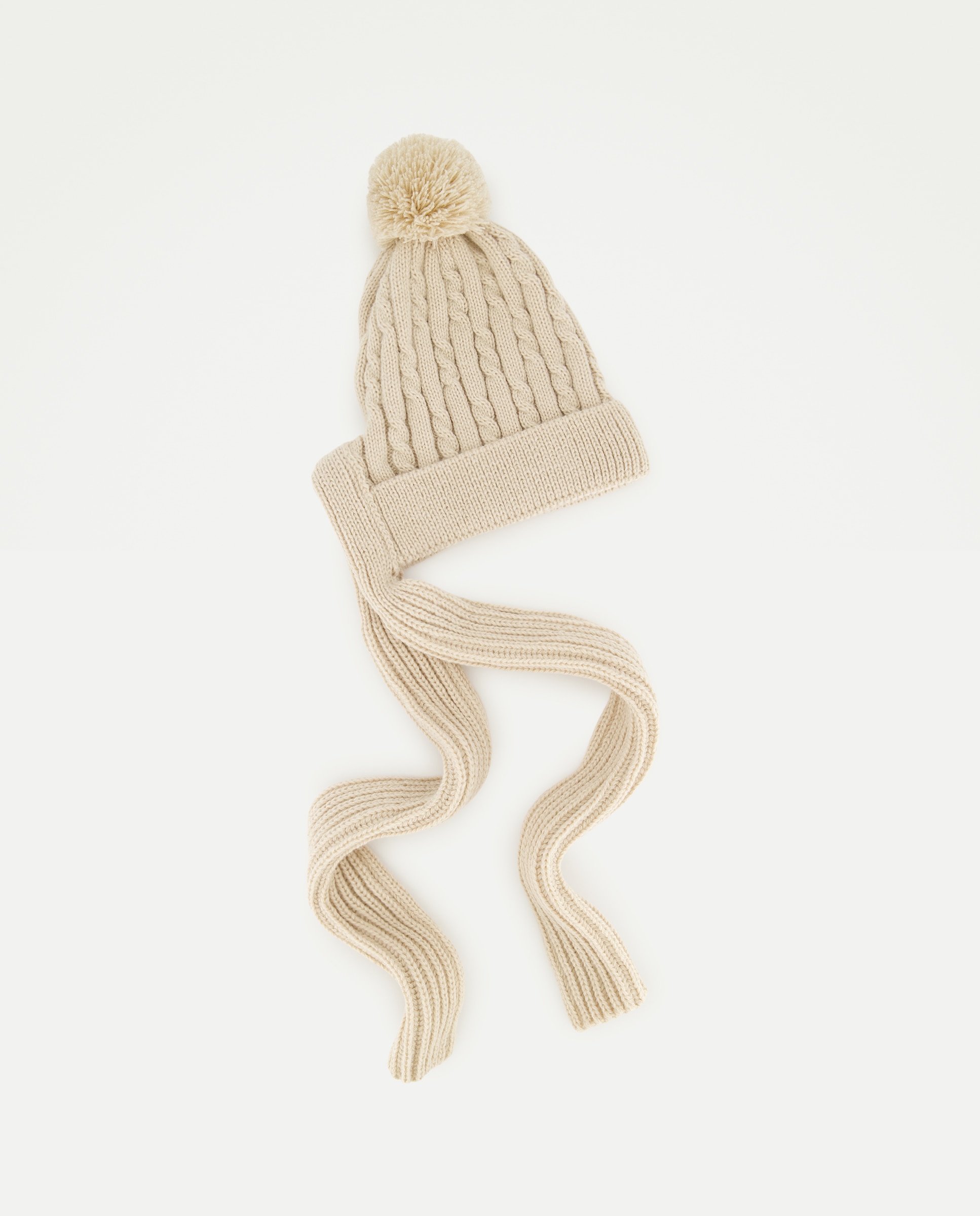 Imagem 0 de Gorro de Bebé com Cachecol com Tranças