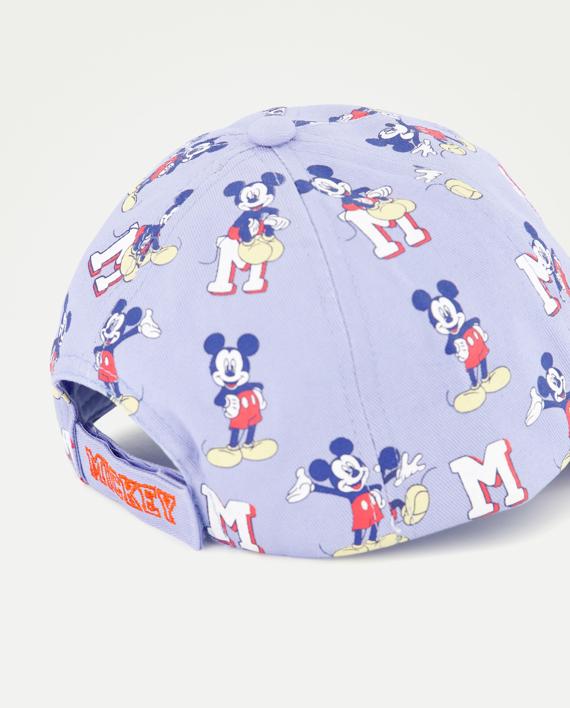Boné de Bebé com Estampado Mickey 410 Azul Claro-2