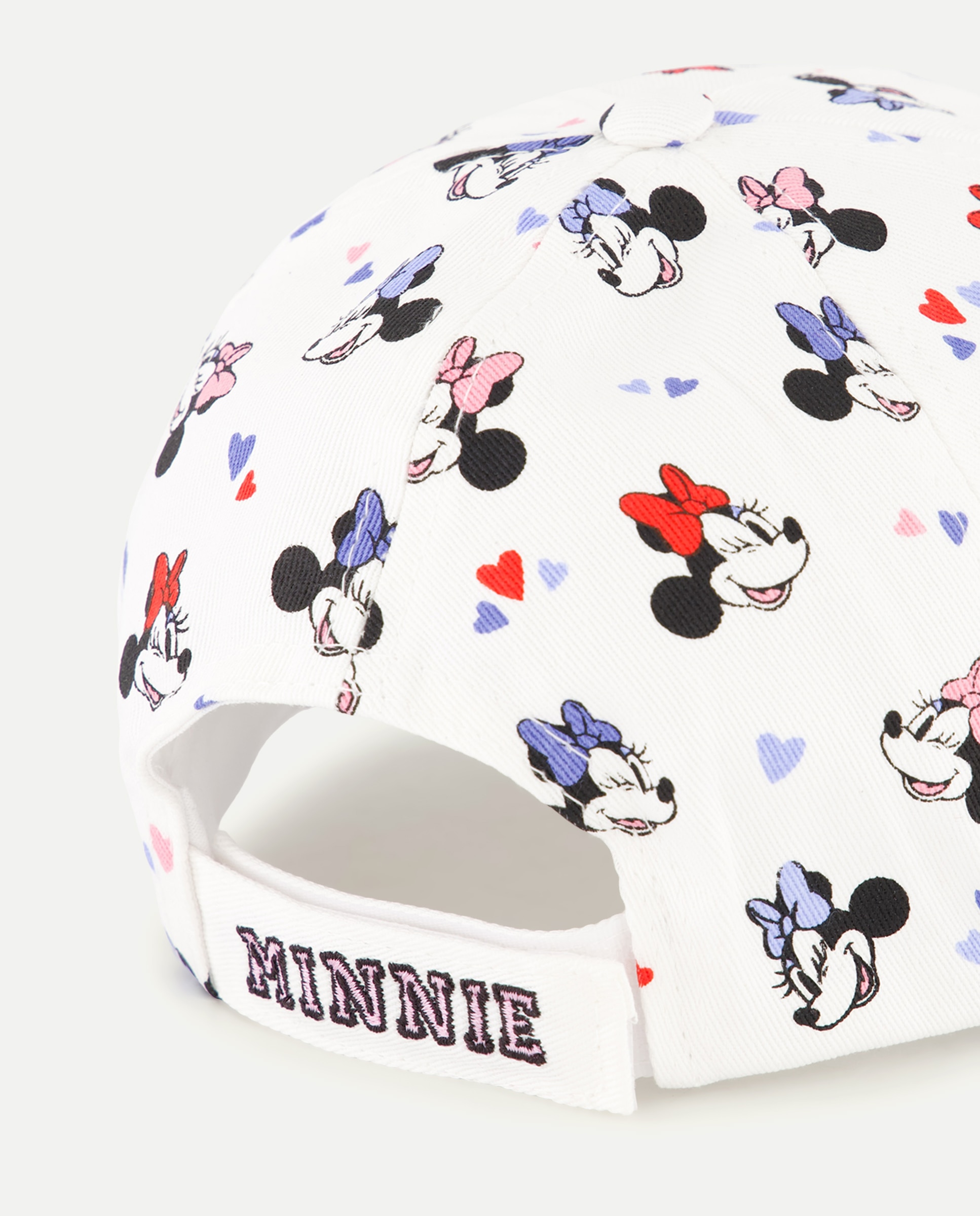 Boné de Bebé com Estampado Minnie Baby El Corte Inglés Branco-2