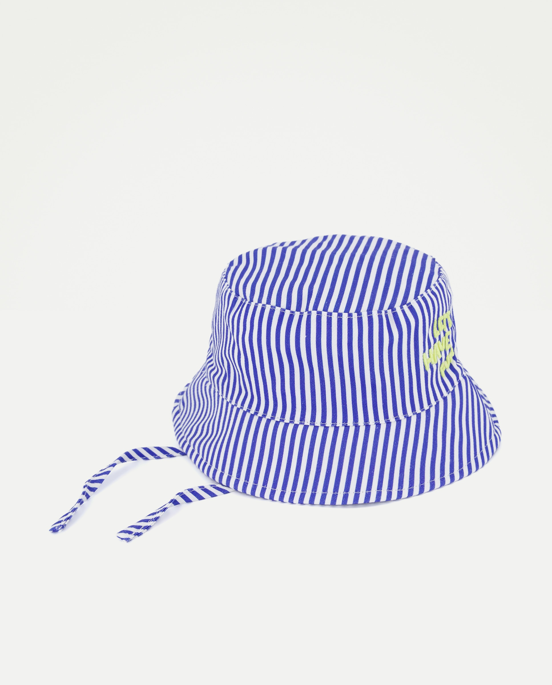 Imagem 0 de Gorro de Seersucker de Bebé às Riscas