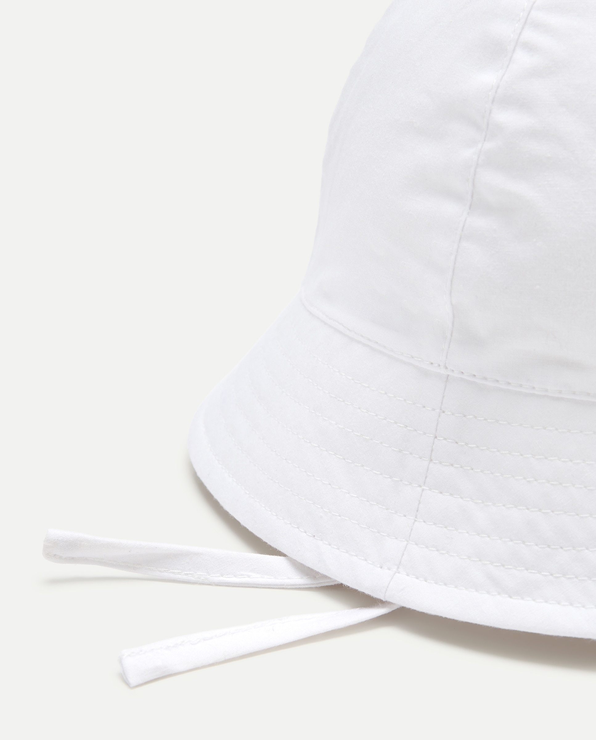 Gorro Bolero Liso de Bebé Baby El Corte Inglés Branco-2