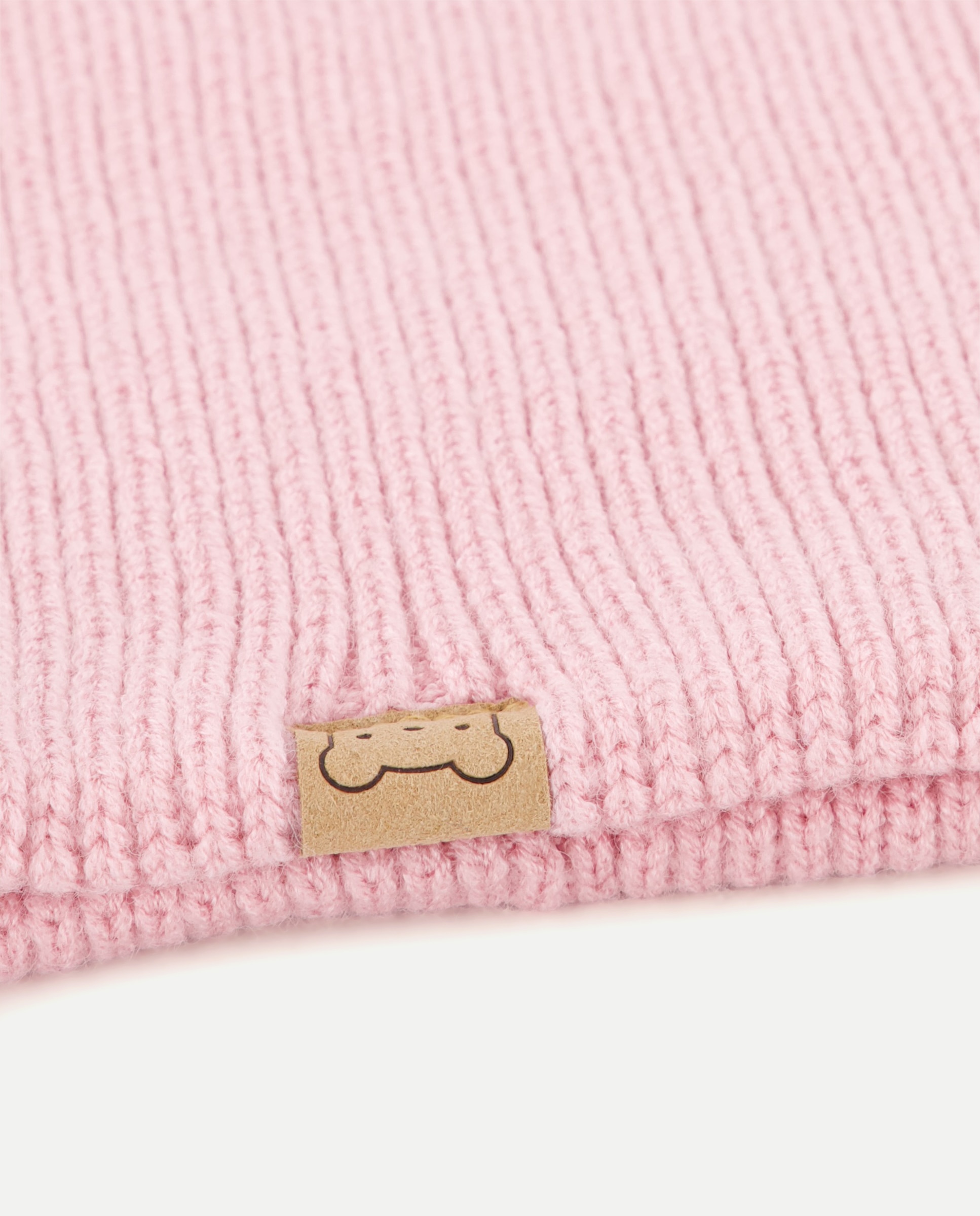 Gola de Malha Canelada Baby El Corte Inglés Rosa-claro-2