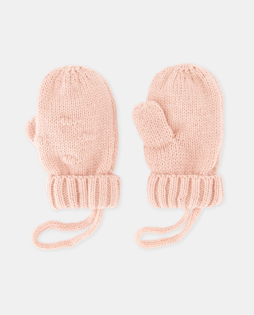 Imagem 0 de Luvas de Ponto de Arroz Lisas de Bebé