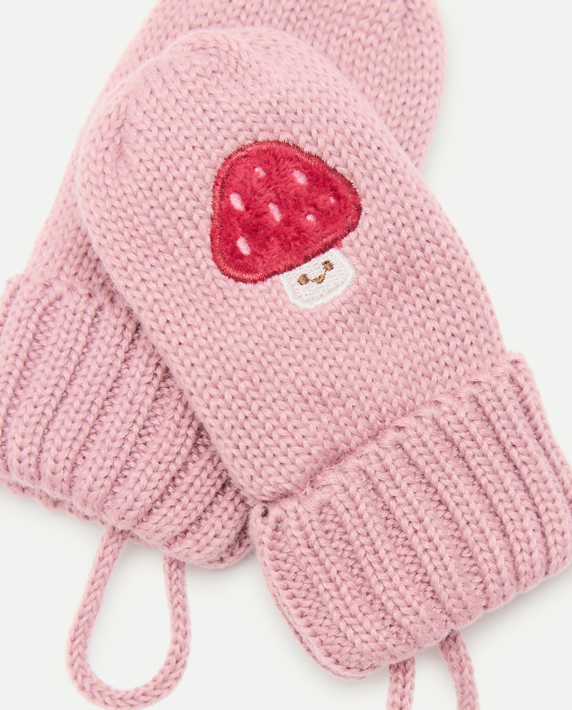 Manoplas con estampado fantasía de bebé - Baby El Corte Inglés - 220 Rosa palo 220 Rosa palo-2