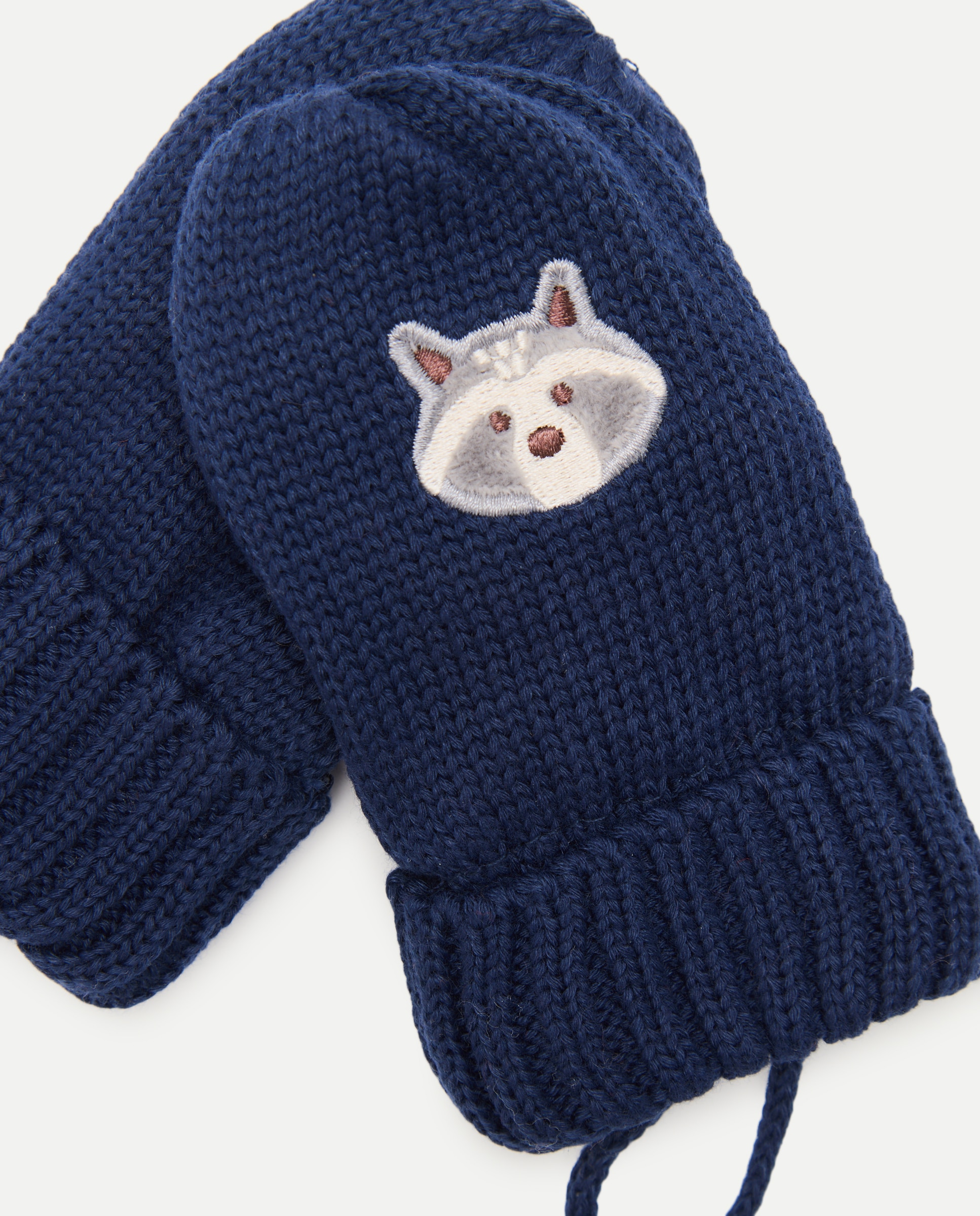 Manoplas con estampado fantasía de bebé - Baby El Corte Inglés - Azul marino Azul marino-2