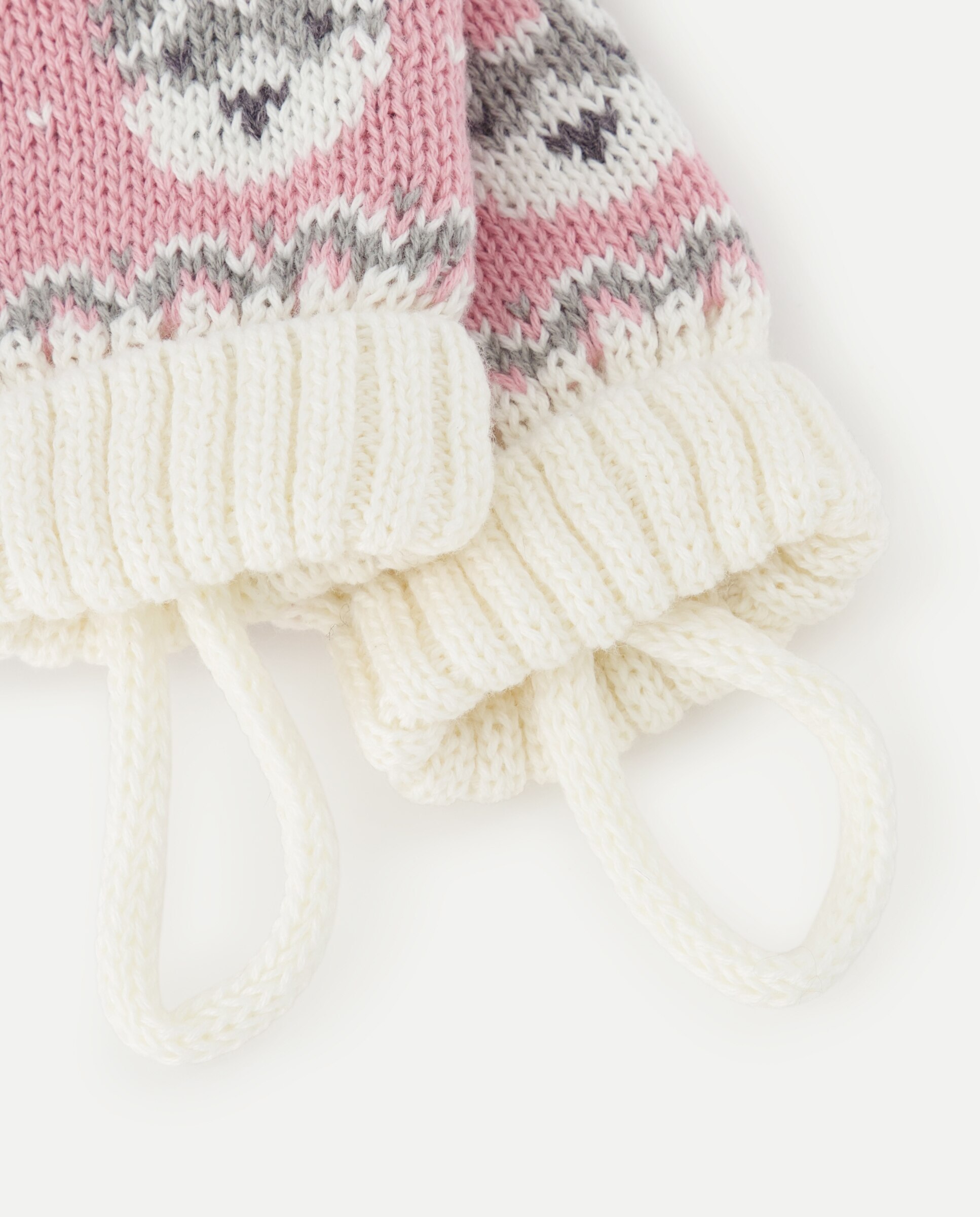 Manoplas de bebé jacquard fantasía coordinado - Baby El Corte Inglés - 120 Crudo 120 Crudo-2