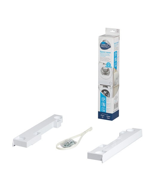 Imagen 2 de Accesorio Care + Protect WSK1101/2, kit unión lavadoras secadoras - Blanco Blanco