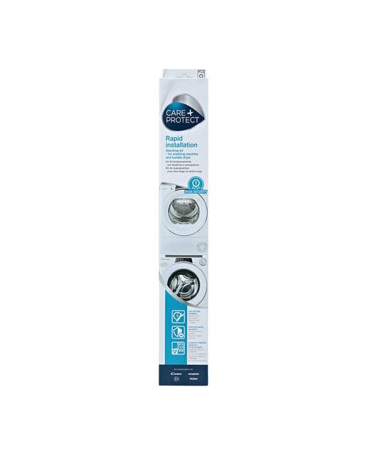 Imagen 3 de Accesorio Care + Protect WSK1101/2, kit unión lavadoras secadoras - Blanco Blanco