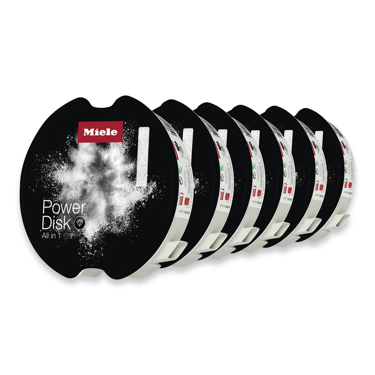 Miele - PowerDisk All in 1. 6 unidades Miele - GS SETD6.