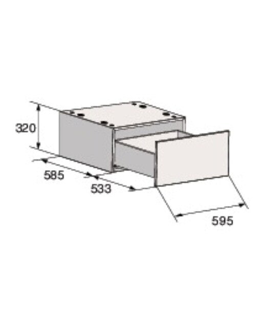 Acessório Gaveta Extraível Asko HPS5323S de Máquina de Lavar Roupa e de Secar Roupa Inox-2