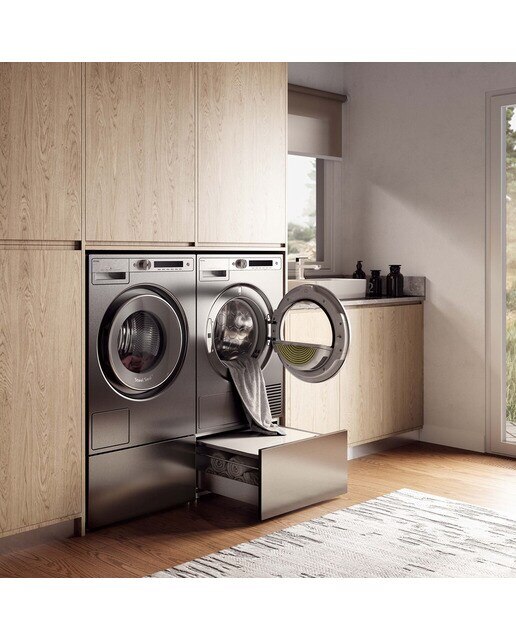 Acessório Gaveta Extraível Asko HPS5323S de Máquina de Lavar Roupa e de Secar Roupa Inox-4