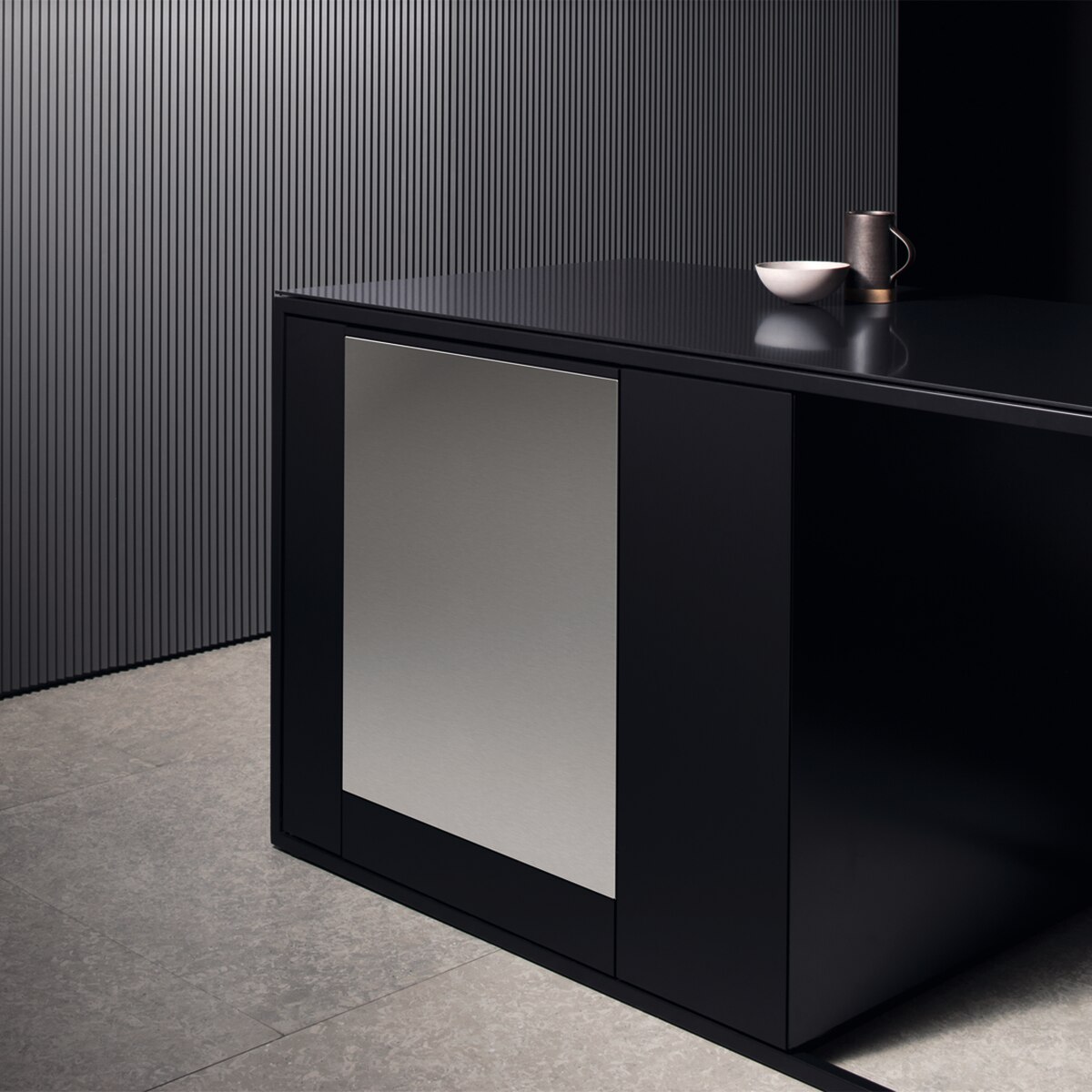 Revestimento Frontal Miele GFVi701/72 D ED/CS para Máquina de Lavar Loiça de Encastre Total CleanSteel-2