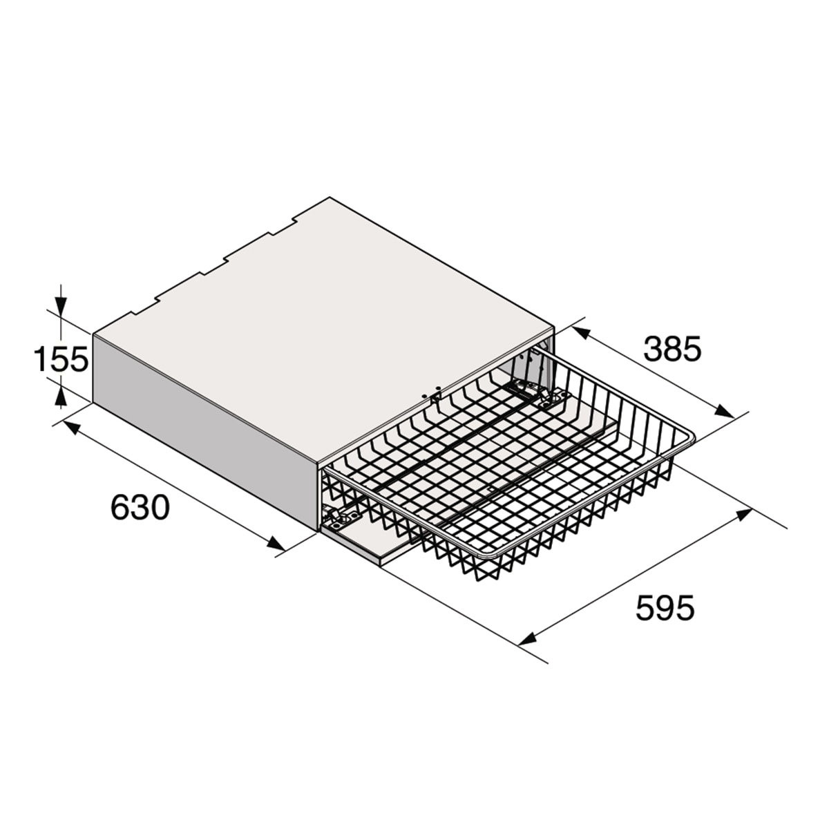 Accesorio Asko kit de unión de Lavadora y Secadora Cesta Extraíble - HB150T Titanio-2