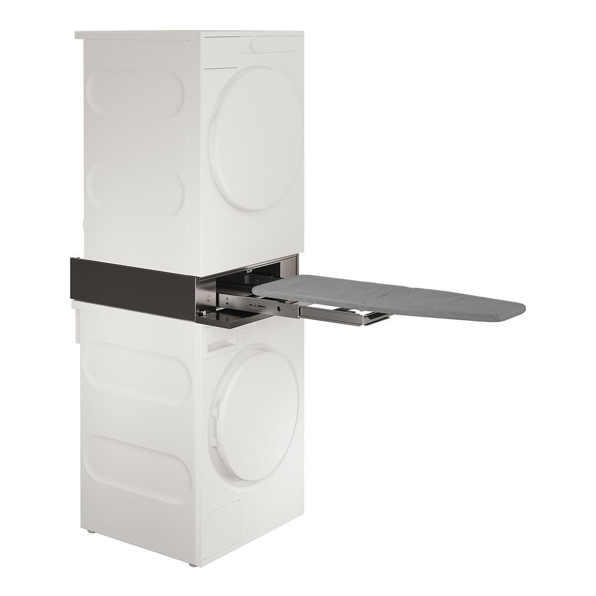 Accesorio Asko kit de unión de Lavadora y Secadora Tabla de Planchar Extraíble - HI150T Titanio-3
