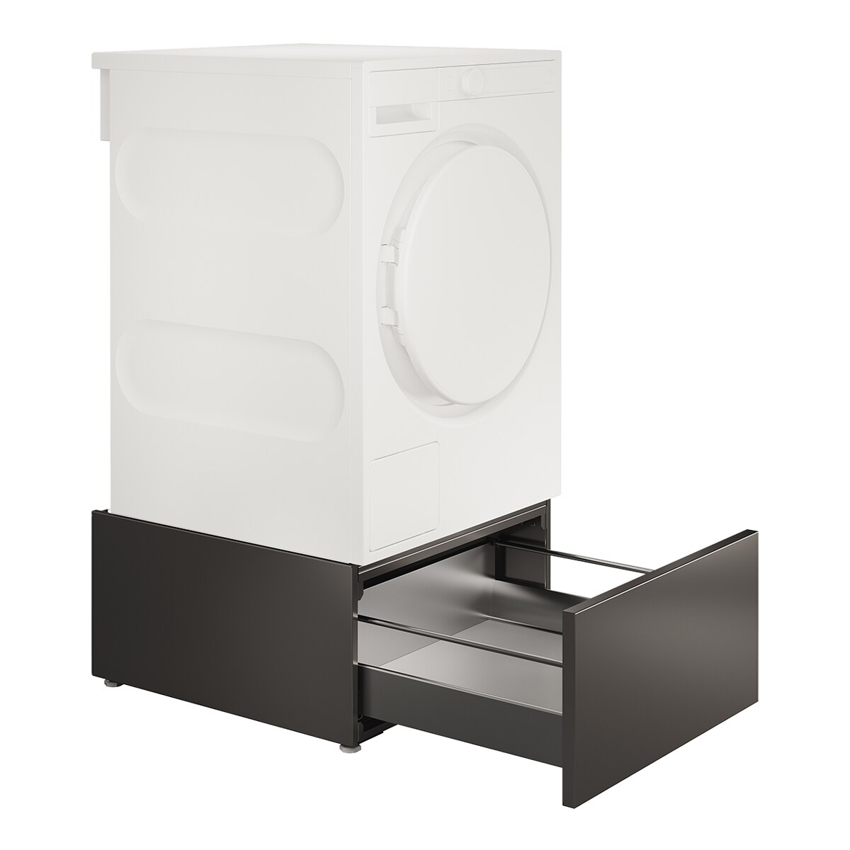 Accesorio Asko kit de unión de Lavadora y Secadora Cajón Extraíble - HP320T Titanio-4