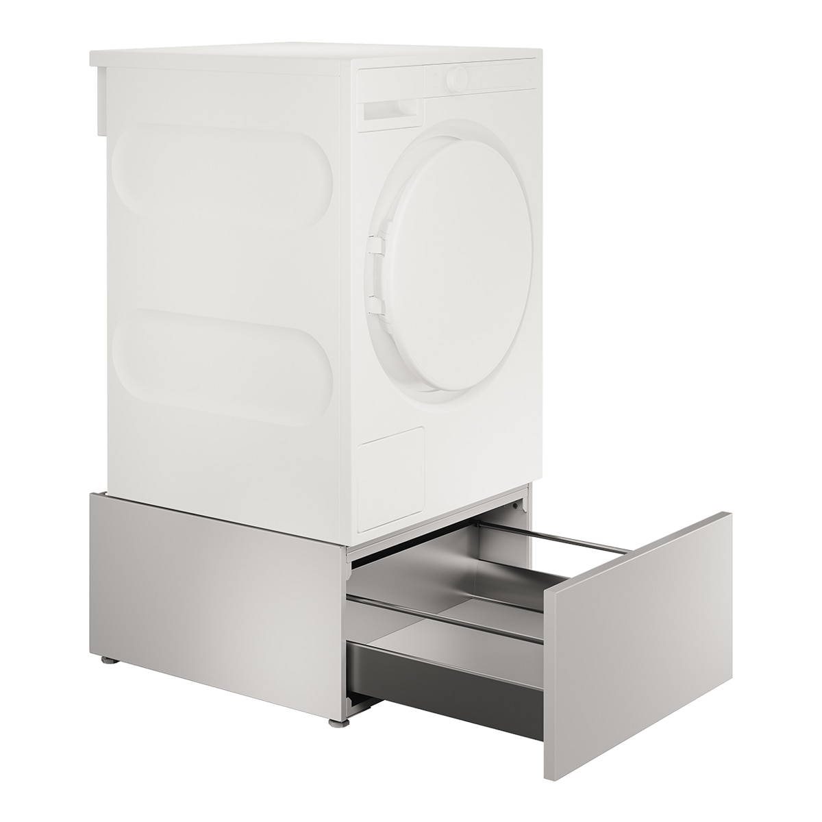 Accesorio Asko kit de unión de Lavadora y Secadora Cajón Extraíble - HP320W Blanco-4