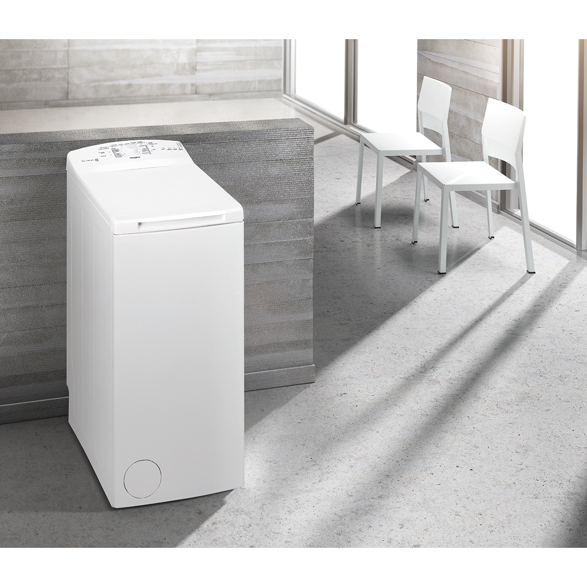 Lavadora carga superior Whirlpool 7 kg / 1.200 rpm - TDLR 7220LS Blanco-4