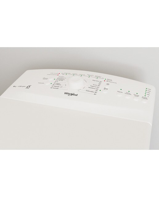Lavadora carga superior Whirpool 6 kg / 1200 rpm - TDLR 6240L SP/N Blanco-5