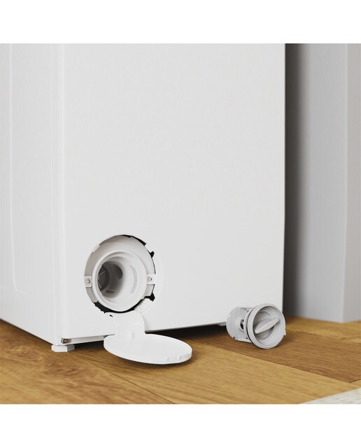 Lavadora carga superior Indesit 6 kg / 1000 rpm - BTW L60400 SP/N - Blanco Blanco-6