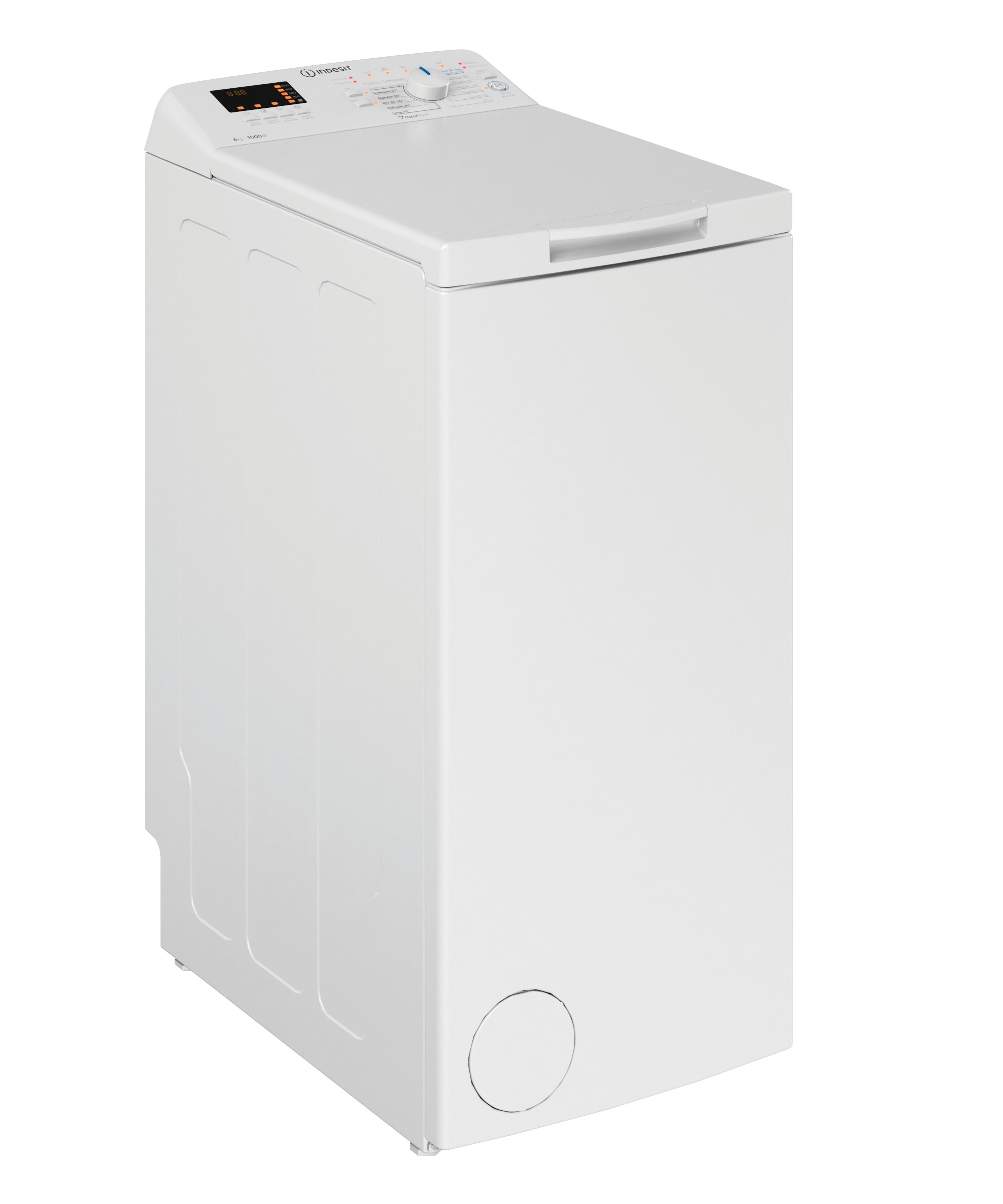 Lavadora carga superior Indesit 6 kg / 1000 rpm - BTW S60400 SP/N Blanco-3