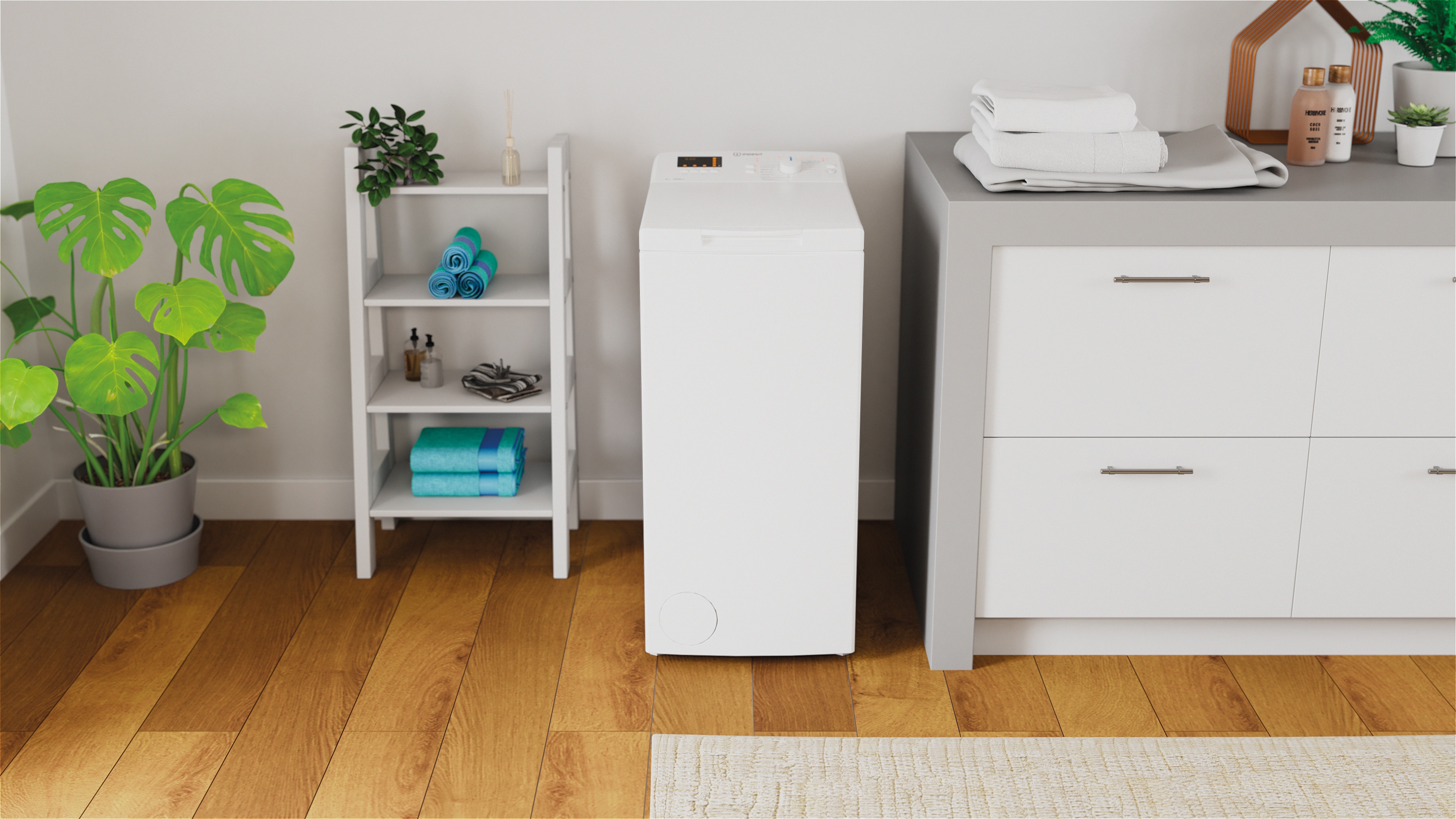 Lavadora carga superior Indesit 6 kg / 1000 rpm - BTW S60400 SP/N Blanco-11
