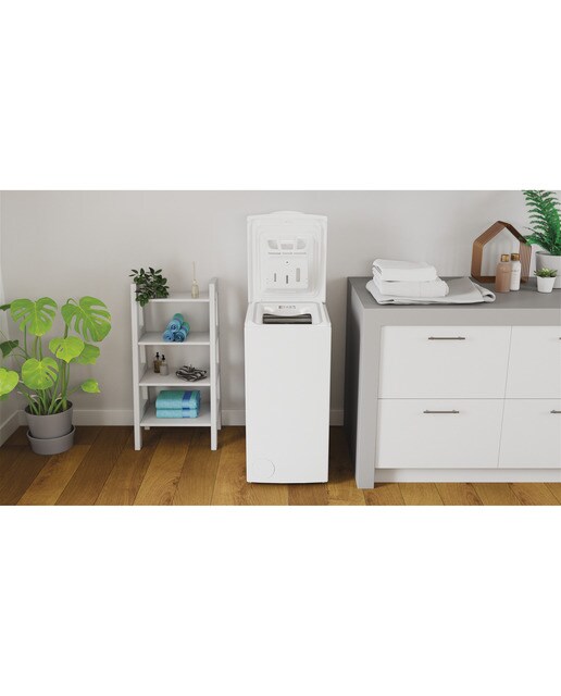 Lavadora carga superior Indesit 6 kg / 1000 rpm - BTW S60400 SP/N Blanco-12
