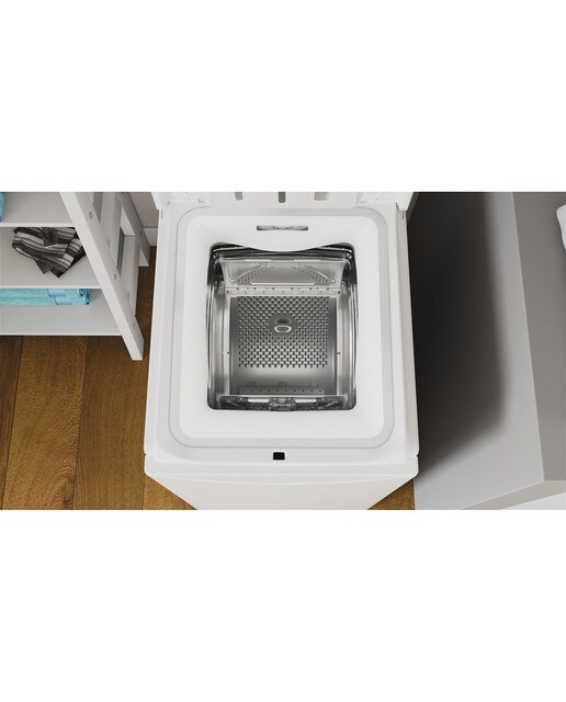 Lavadora carga superior Indesit 6 kg / 1000 rpm - BTW S60400 SP/N Blanco-14